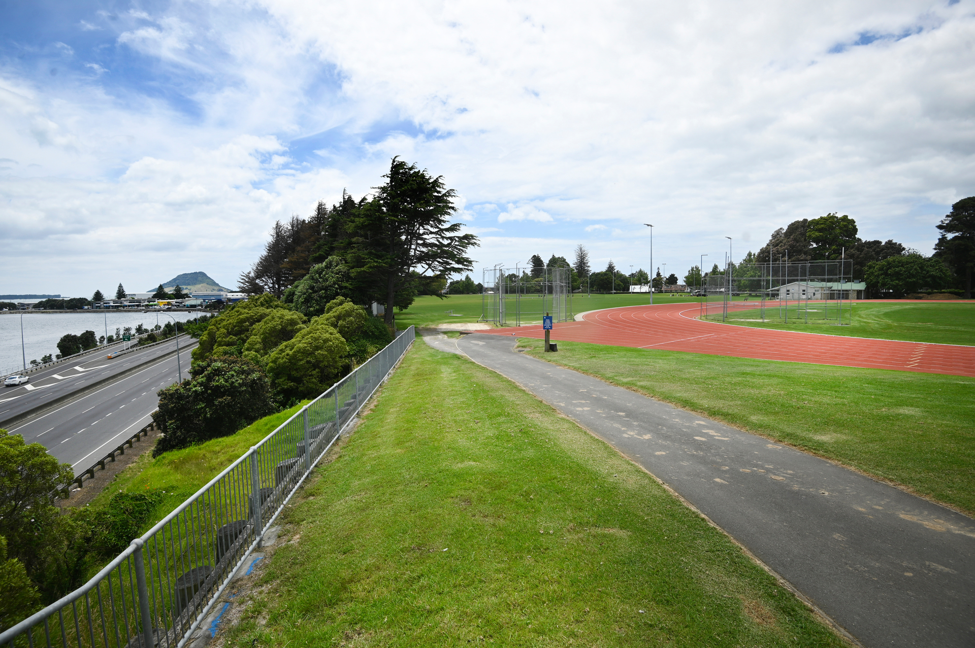 Tauranga Domain has great views of Mauao and is being considered as a location for a future multi-use arena. Photo / George Novak