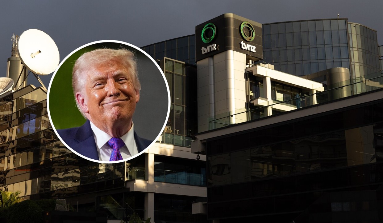 The Broadcasting Standards Authority says 1News' coverage of Donald Trump comments breached accuracy standards. Photos / Getty Images, Sylvie Whinray