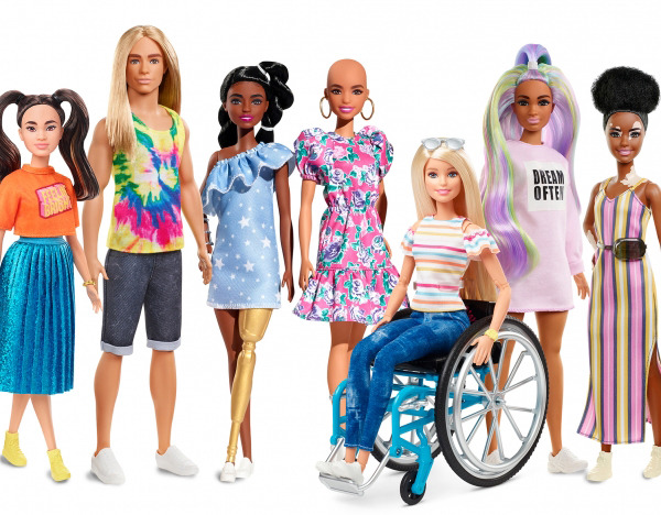 Mattel's new line of Barbies. Photo / Mattel 