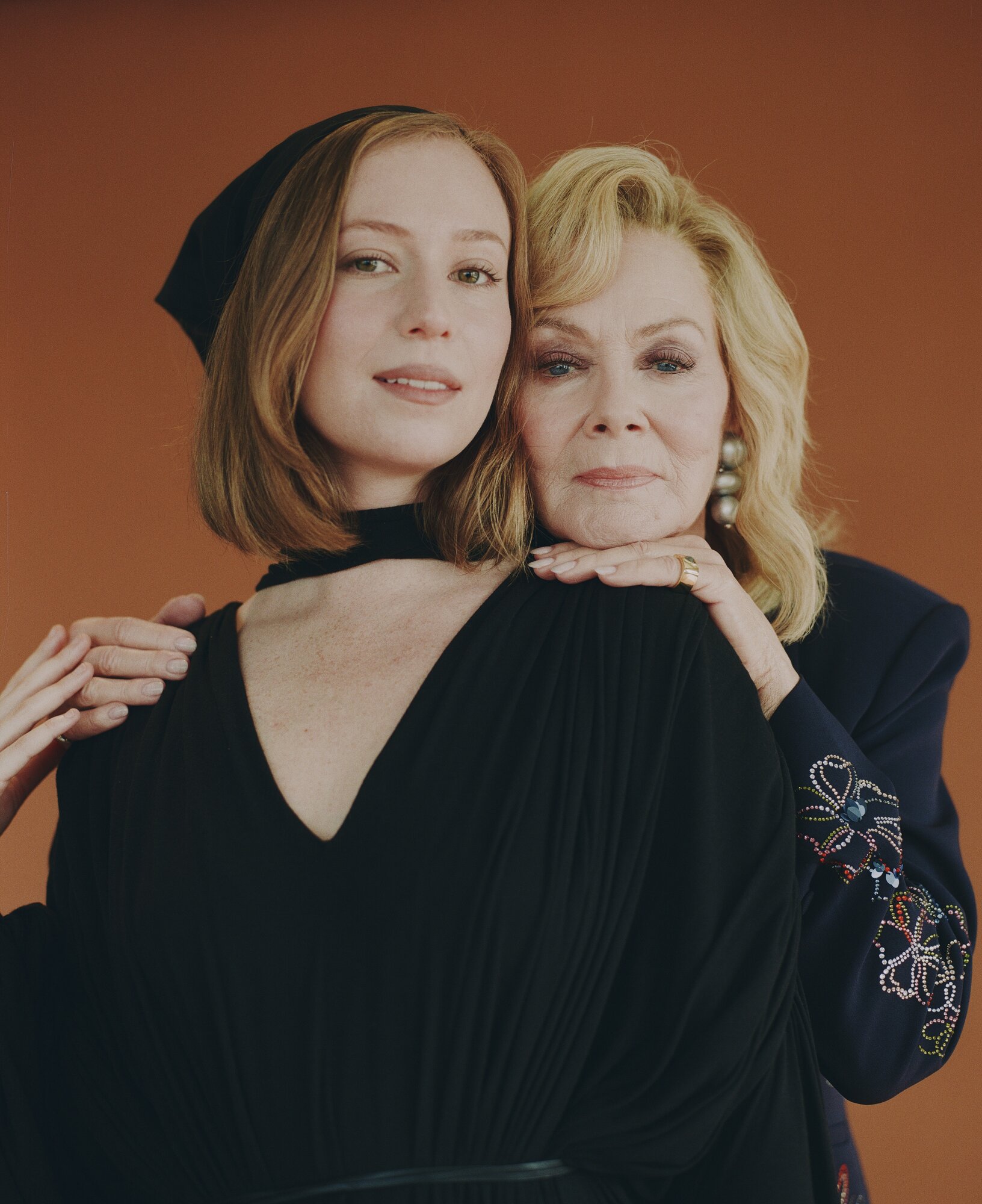 Over five seasons of Hacks, the characters played by Hannah Einbinder, left, and Jean Smart were frequently in conflict. “We had more fun when we were getting along,” Smart said. Photo / Chantal Anderson, The New York Times