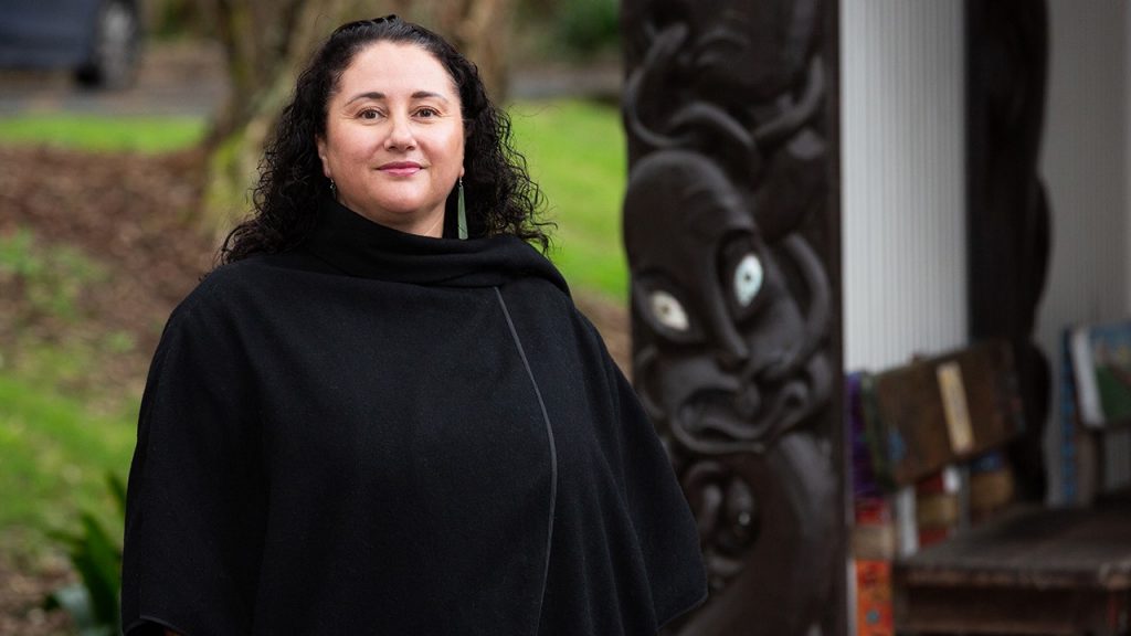 Te Tumu and Professor Melinda Webber of the Faculty of Education and Social Work. Photo / Supplied