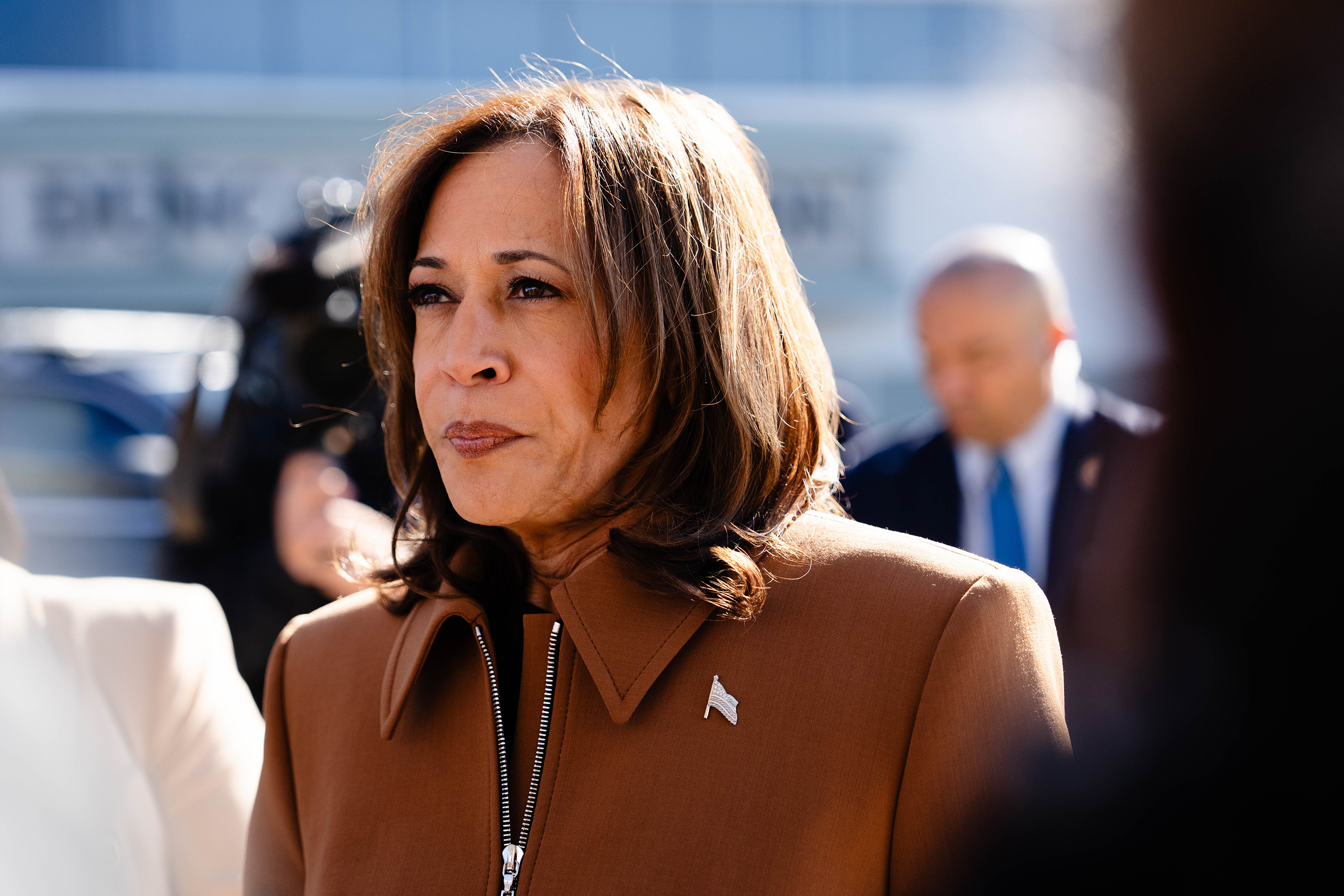 Vice President Kamala Harris ran a disciplined, controversy-free campaign but struggled to distance herself from the unpopular administration in which she held a leading role. Photo / Erin Schaff, The New York Times