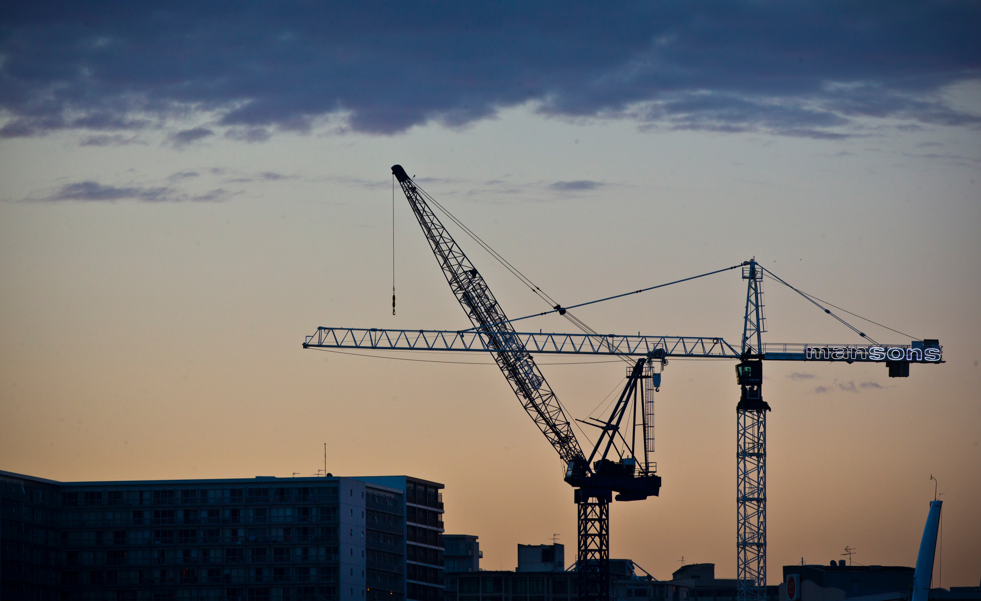 Construction sector confidence is lacking. Photo / Greg Bowker