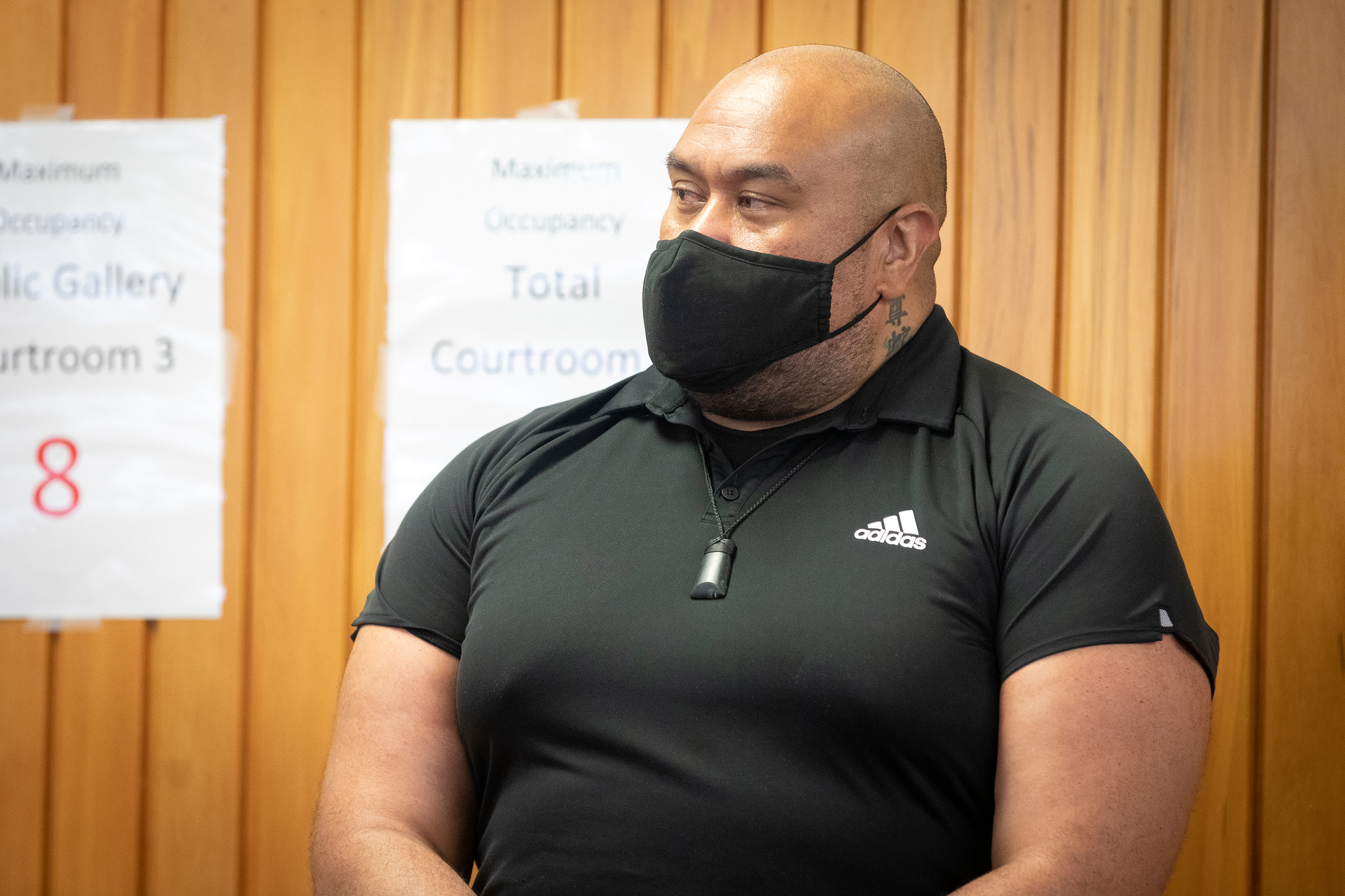 Mark Glassie at his sentencing this year. Photo / Andrew Warner
