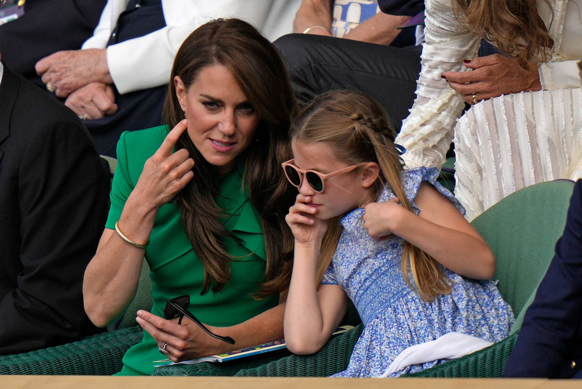 Princess Charlotte Makes Adorable Wimbledon Debut With Royal Family