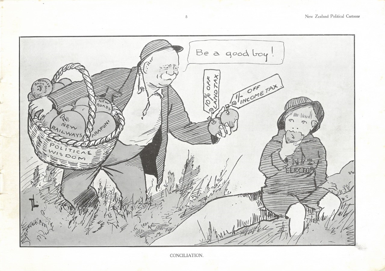 Museum Notebook: Early political cartoons that made a statement - NZ Herald