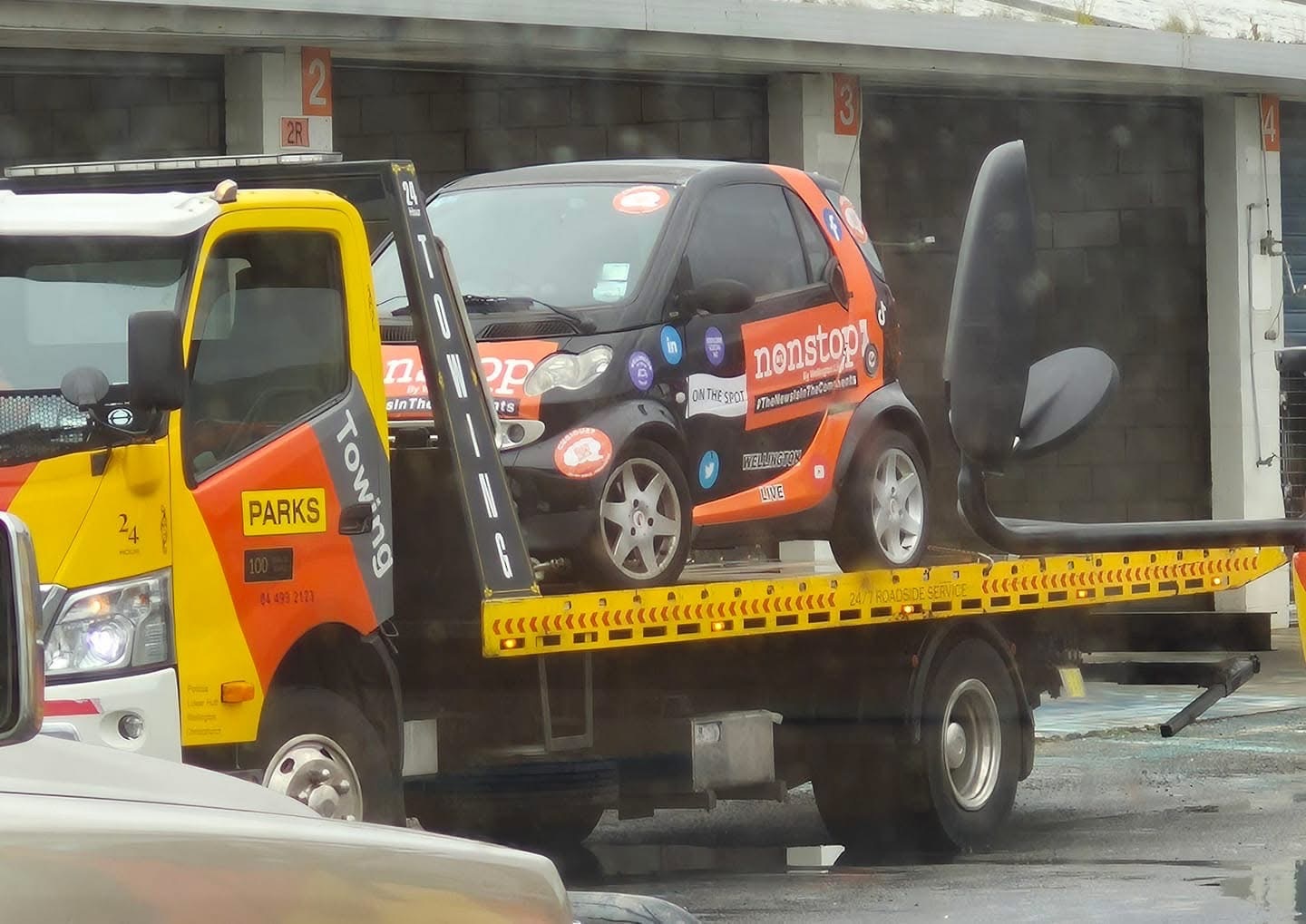 The Herald has confirmed Graham Bloxham's unique vehicle was impounded over the weekend. Photo / supplied.