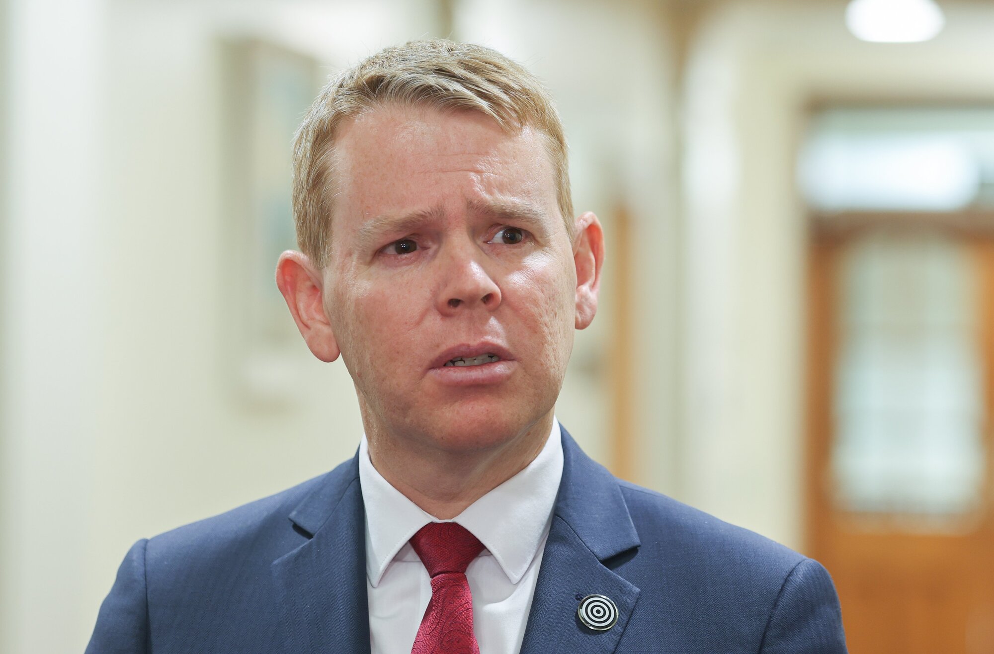 Labour leader Chris Hipkins insists he and Barbara Edmonds are singing from the same song sheet. Photo / Mark Mitchell