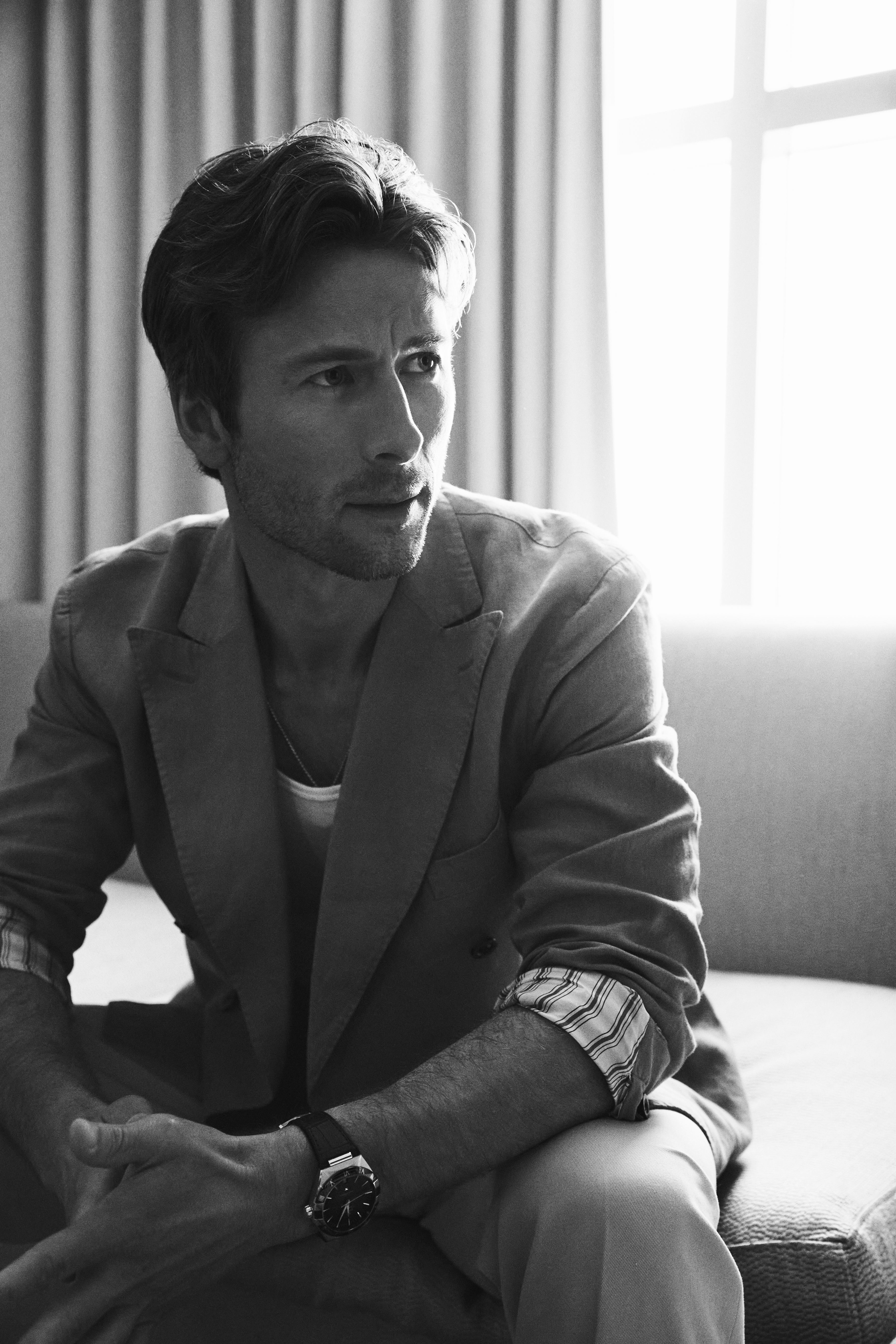 The Hollywood Reporter recently deemed Glen Powell a member of “the new A-list” thanks to “the one-two punch” of festival darling Hit Man and the romantic comedy Anyone But You. Photo / Jane Greer, The Washington Post