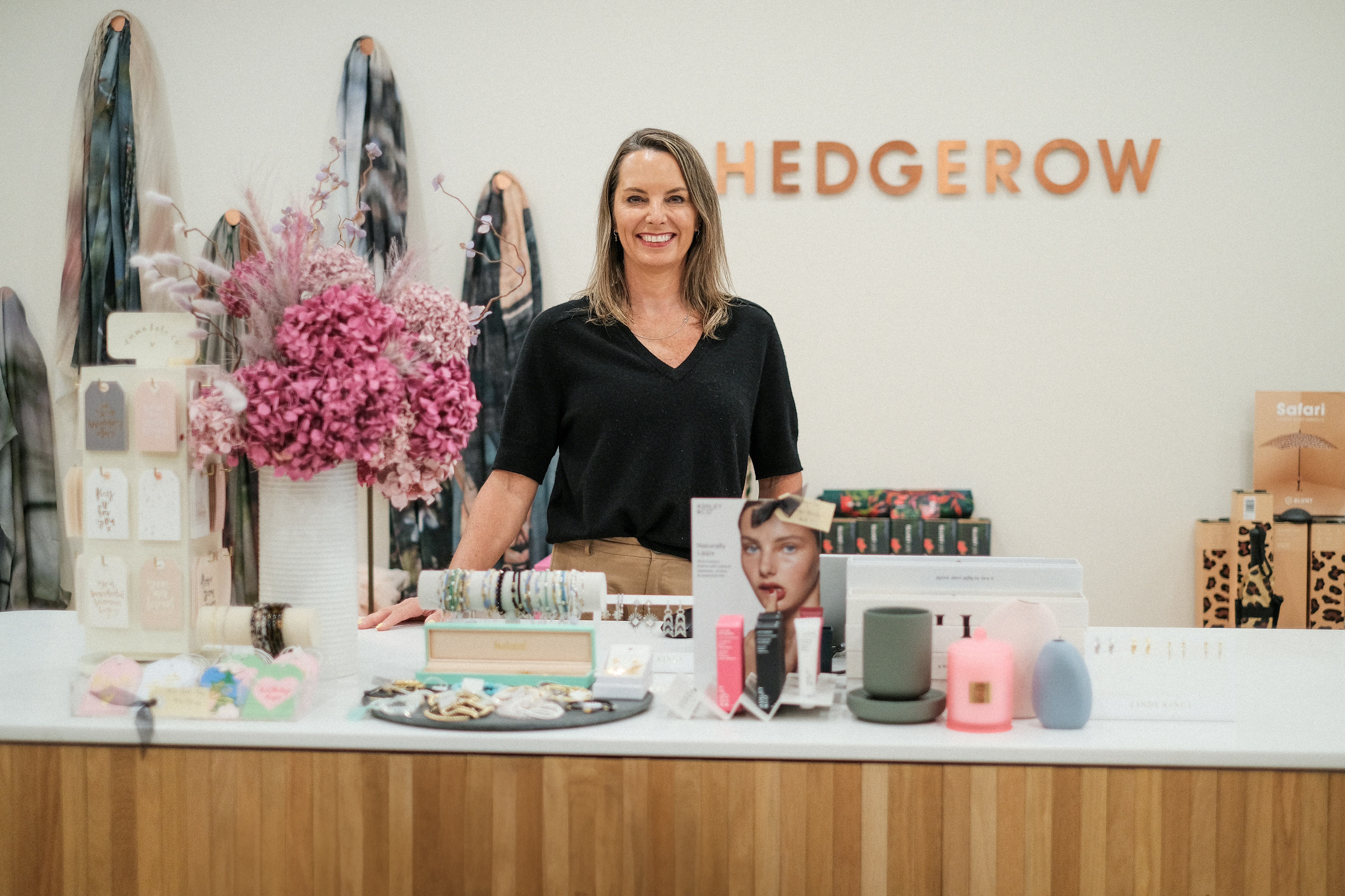 Hedgerow owner Sarah Clark