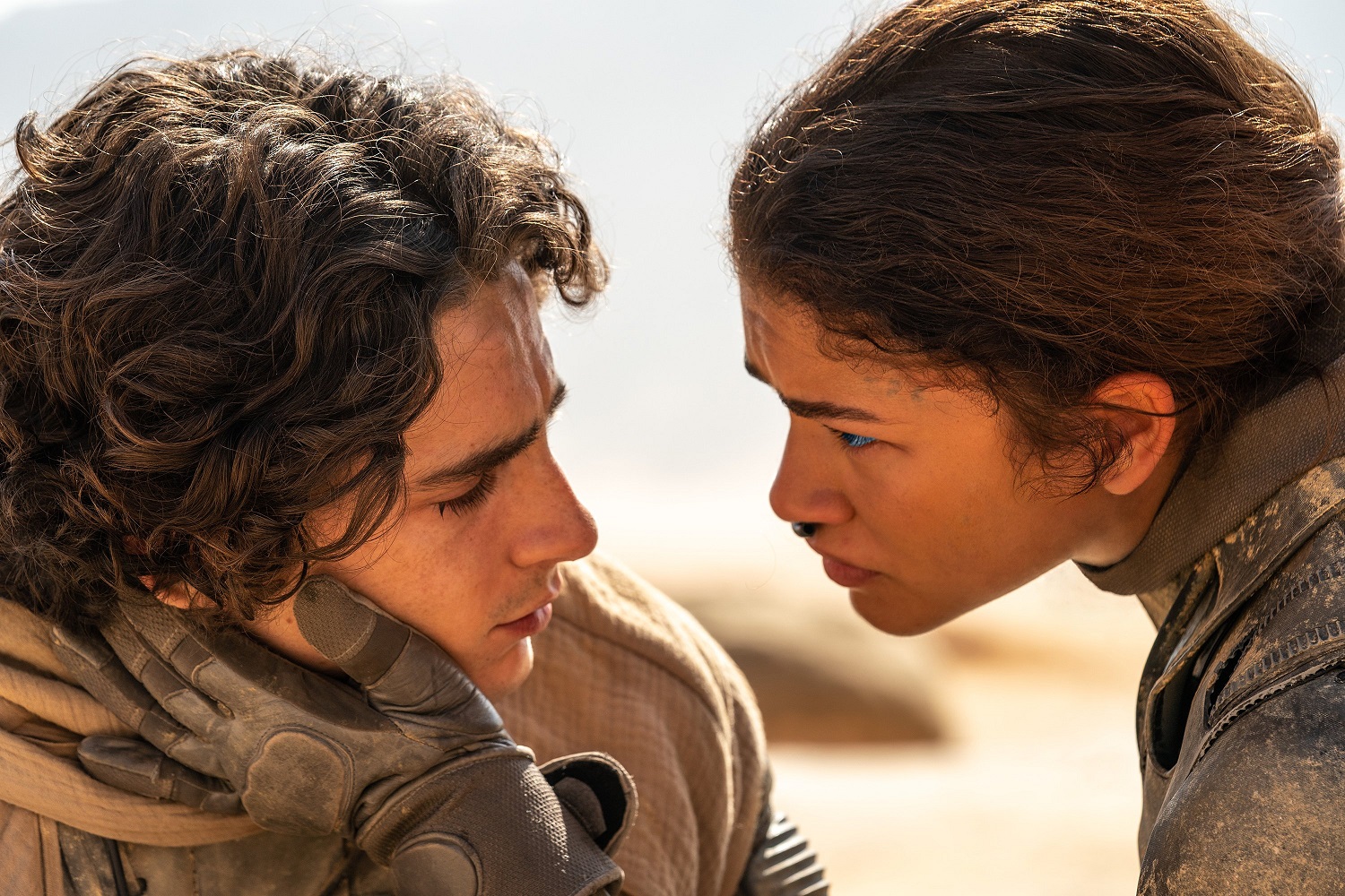 Timothee Chalamet and Zendaya return as Paul Atreides and Chani for Dune: Part Two. Photo / AP