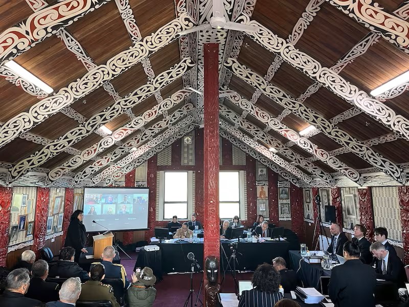 The first week of Wai 2500 hearings took place at Tūnohopū Marae in Rotorua. Photo / Te Ao News