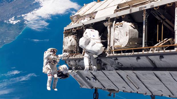 Russia plans to send tourists to the International Space Station in 2019. Photo / AP