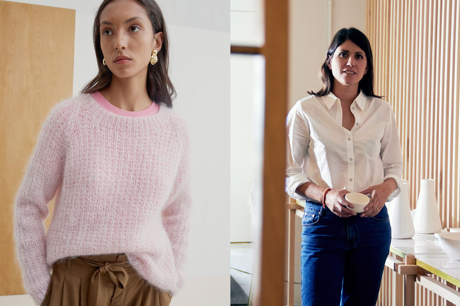 New Zealand Advocate: Kowtow founder Gosia Piatek (right). Photos / Kowtow, Yoan Jolly