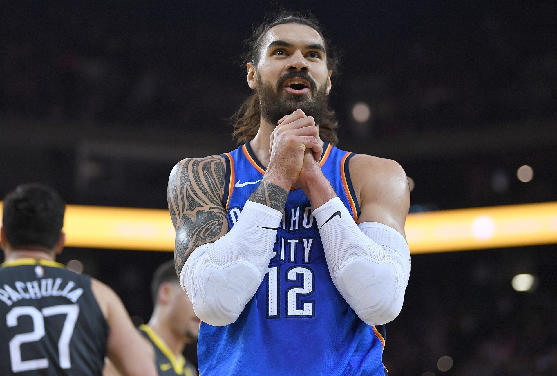 Steven Adams spotted in Rotorua supporting sister at netball match - NZ  Herald