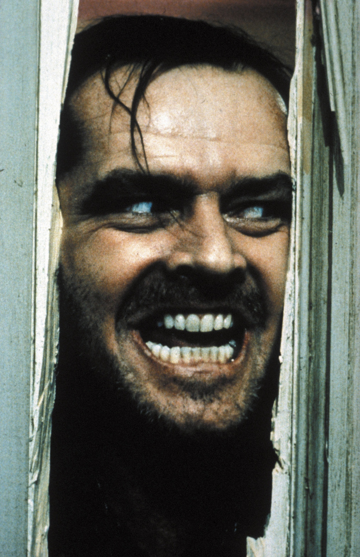 Jack Nicholson as Jack Torrance in The Shining.