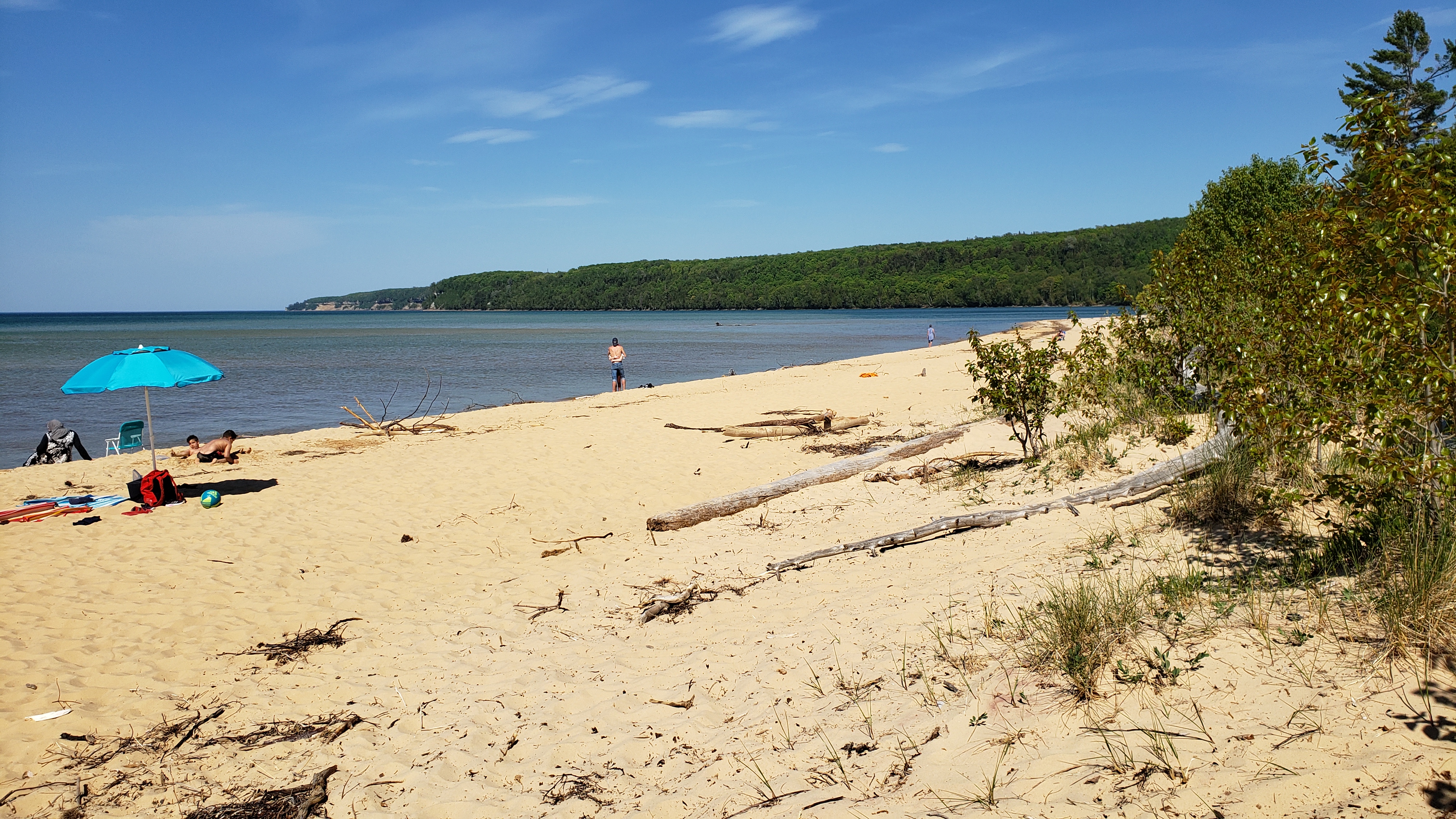 One of many secluded beaches in Michigan's Upper Peninsula. Photo / Simon & Susan Veness