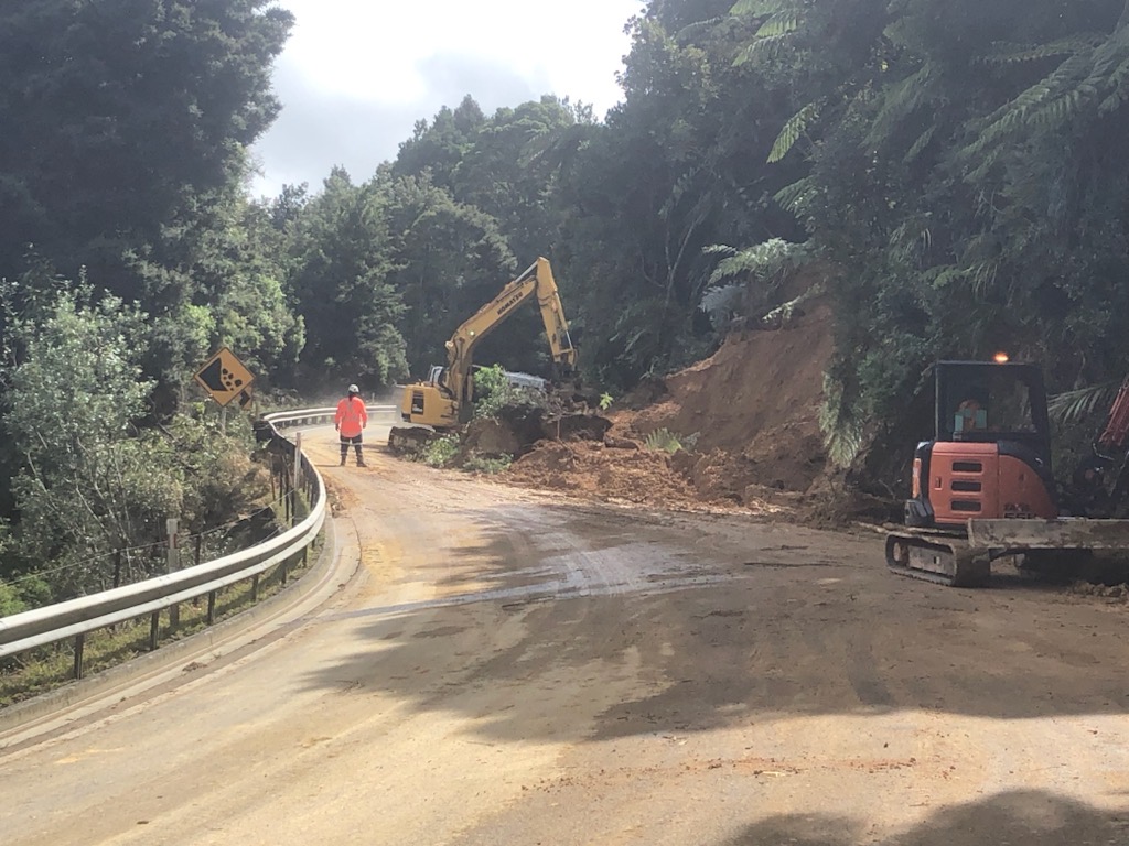 SH1 at the Brynderwyn Hills was closed numerous times this year, causing widespread havoc on local roads used as detours.