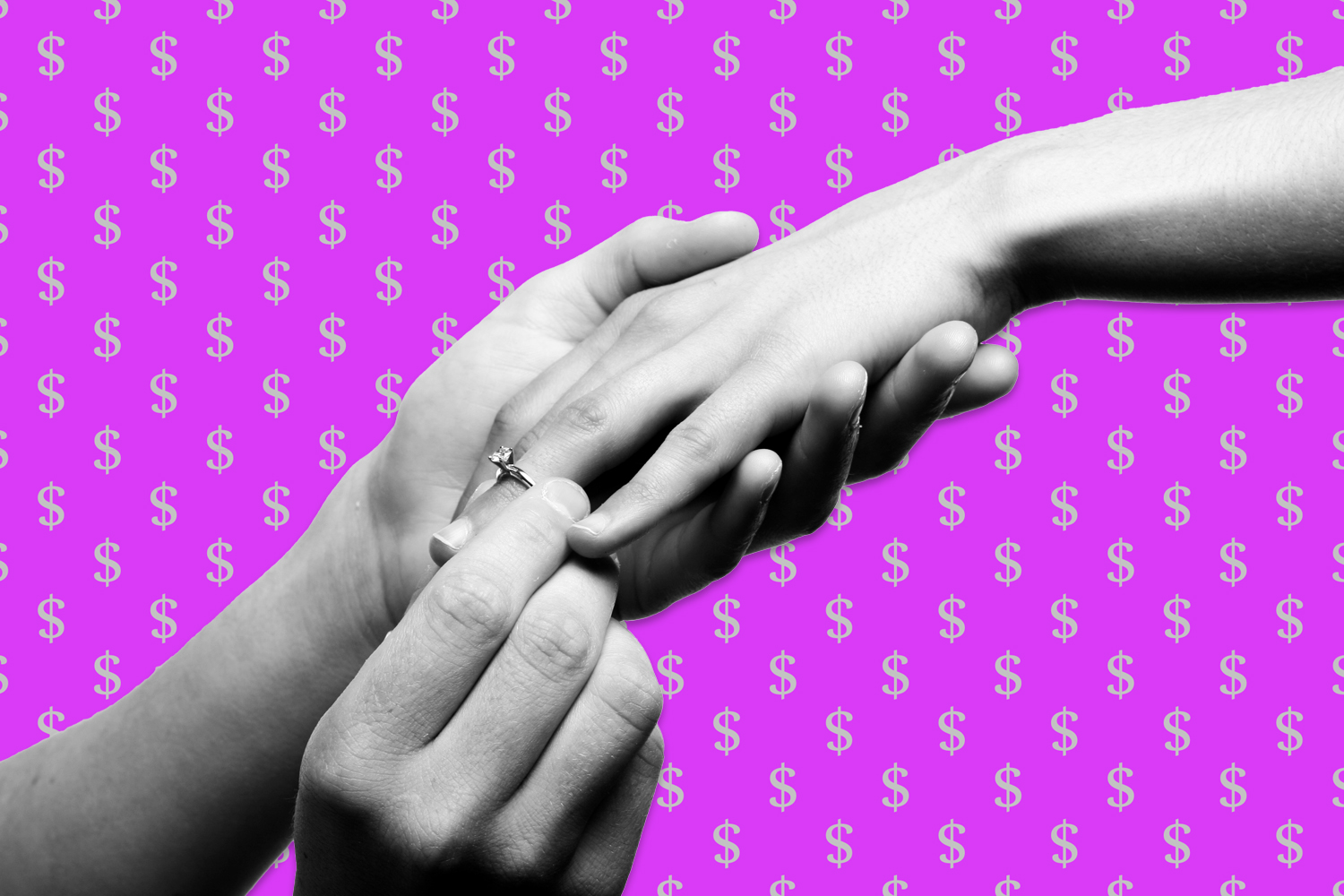 Is it ever okay to ask your guests for cash? Collage / Julia Gessler
