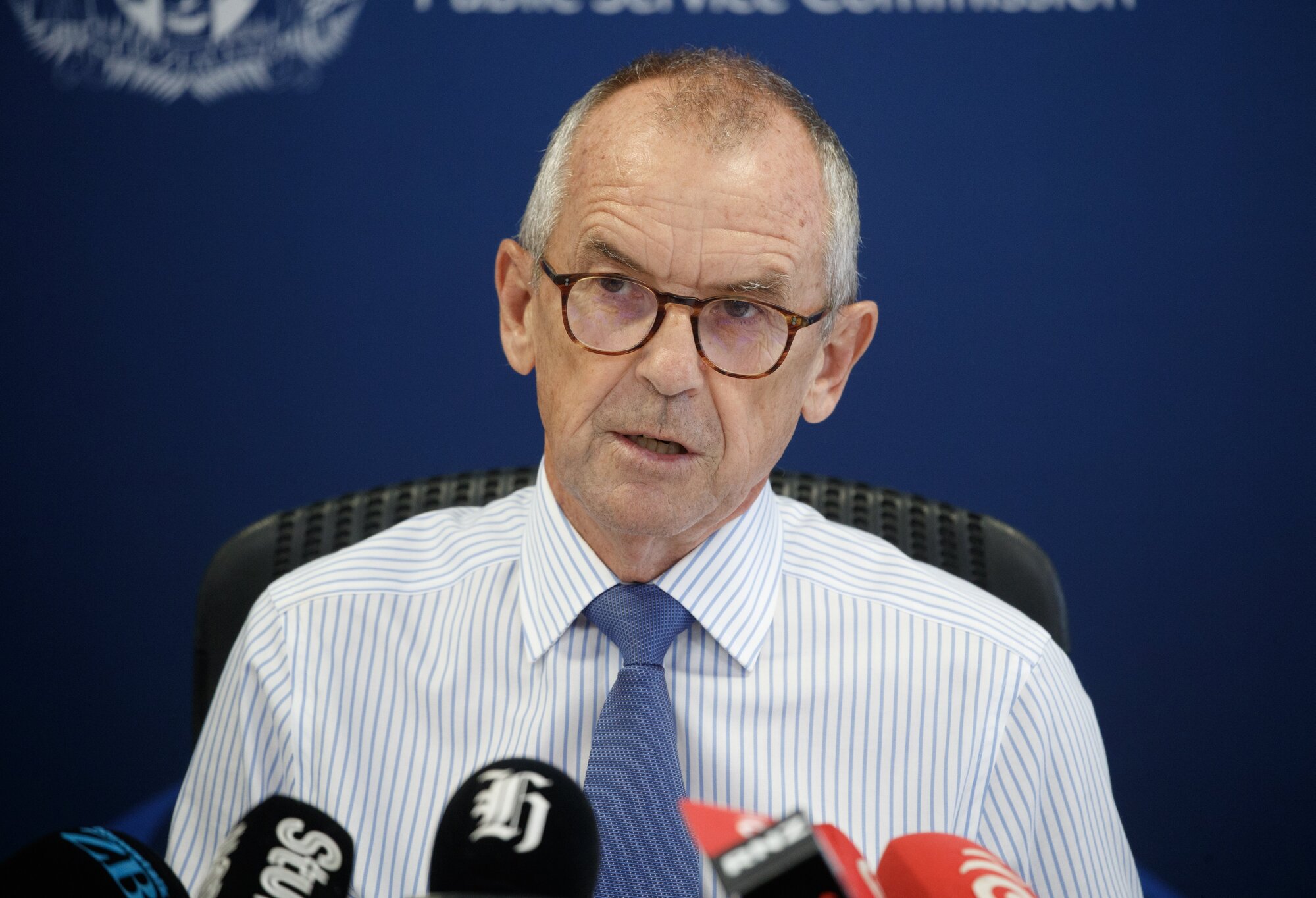 Public Service Commissioner Sir Brian Roche says the current fiscal environment has brought the unaffordability of existing remuneration structures into 'sharp relief'. Photo / Mark Mitchell