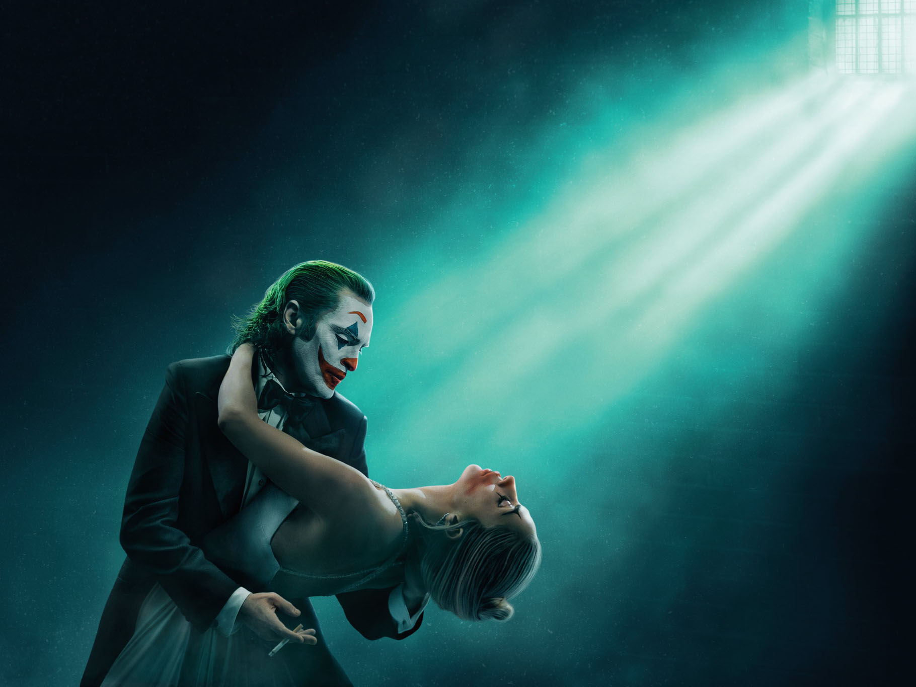 Joaquin Phoenix (left) and Lady Gaga (right) in Joker: Folie a Deux. Photo / Warner Bros