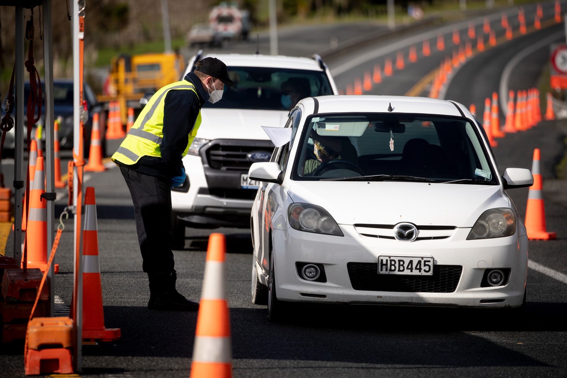 The issue of number plate software emerged when used by police to find people who crossed the Covid border from Auckland to Northland during the pandemic. Photo / Dean Purcell