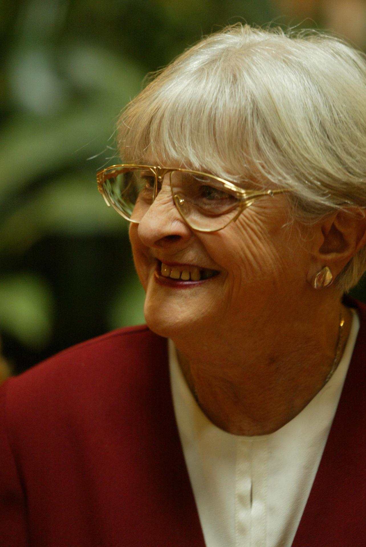 Distinguished researcher and educationalist Professor Dame Marie Clay. Photo / Supplied