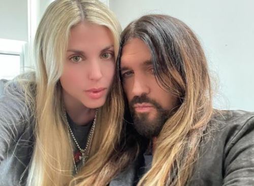 Sydney-born singer Firerose and Billy Ray Cyrus. Photo / Instagram
