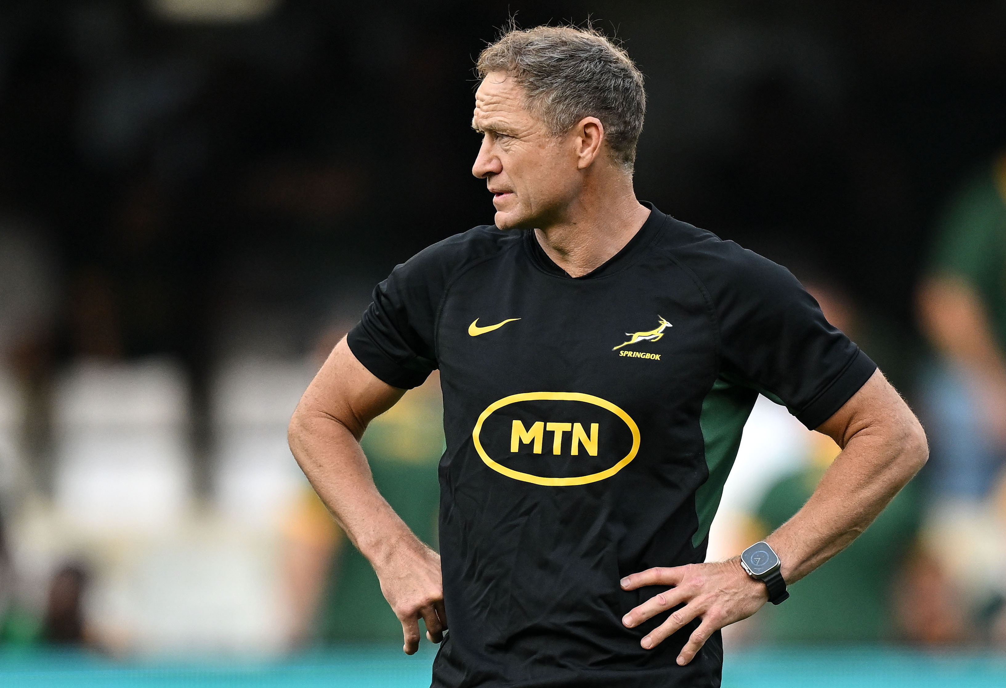 South Africa attack coach Tony Brown. Photo / Getty Images