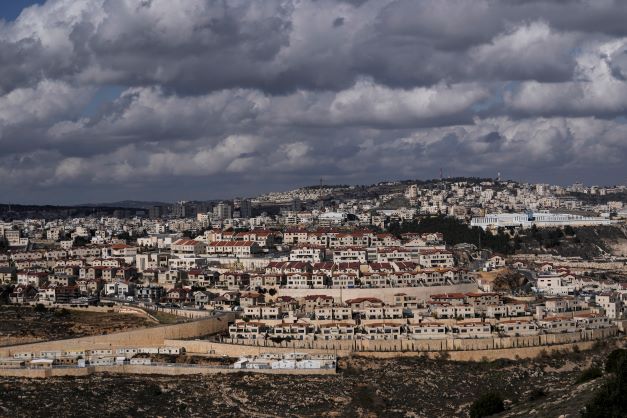 A general view of the West Bank Jewish settlement of Efrat in January. Israel's West Bank settler population now makes up more than half a million people. Photo / AP