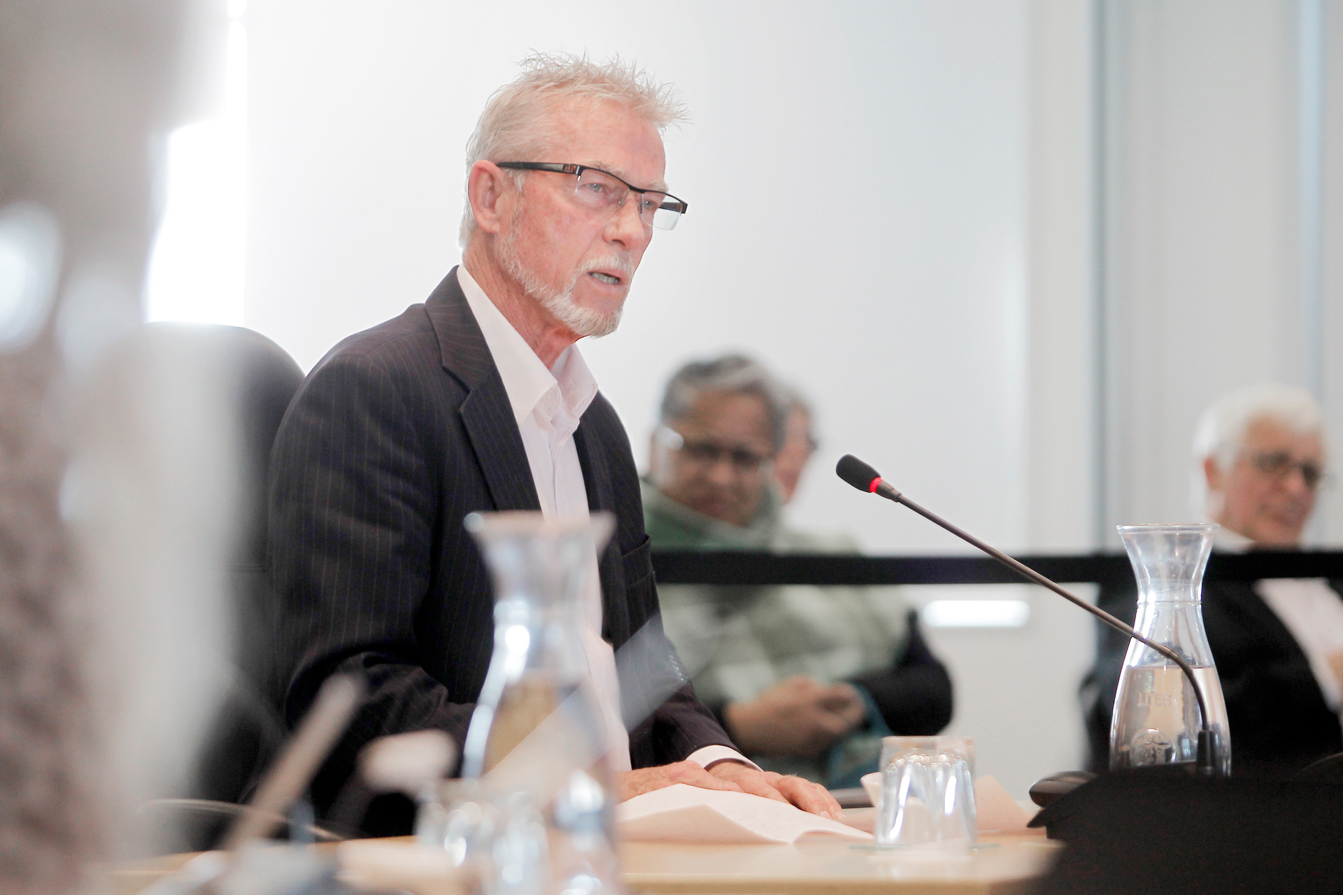 Phil Green, chairman of the Grace Road And Neighbourhood Residents Association. Photo / George Novak 