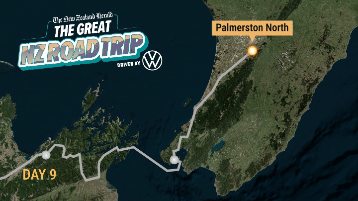 The Great NZ Road Trip heads to New Plymouth on Tuesday.