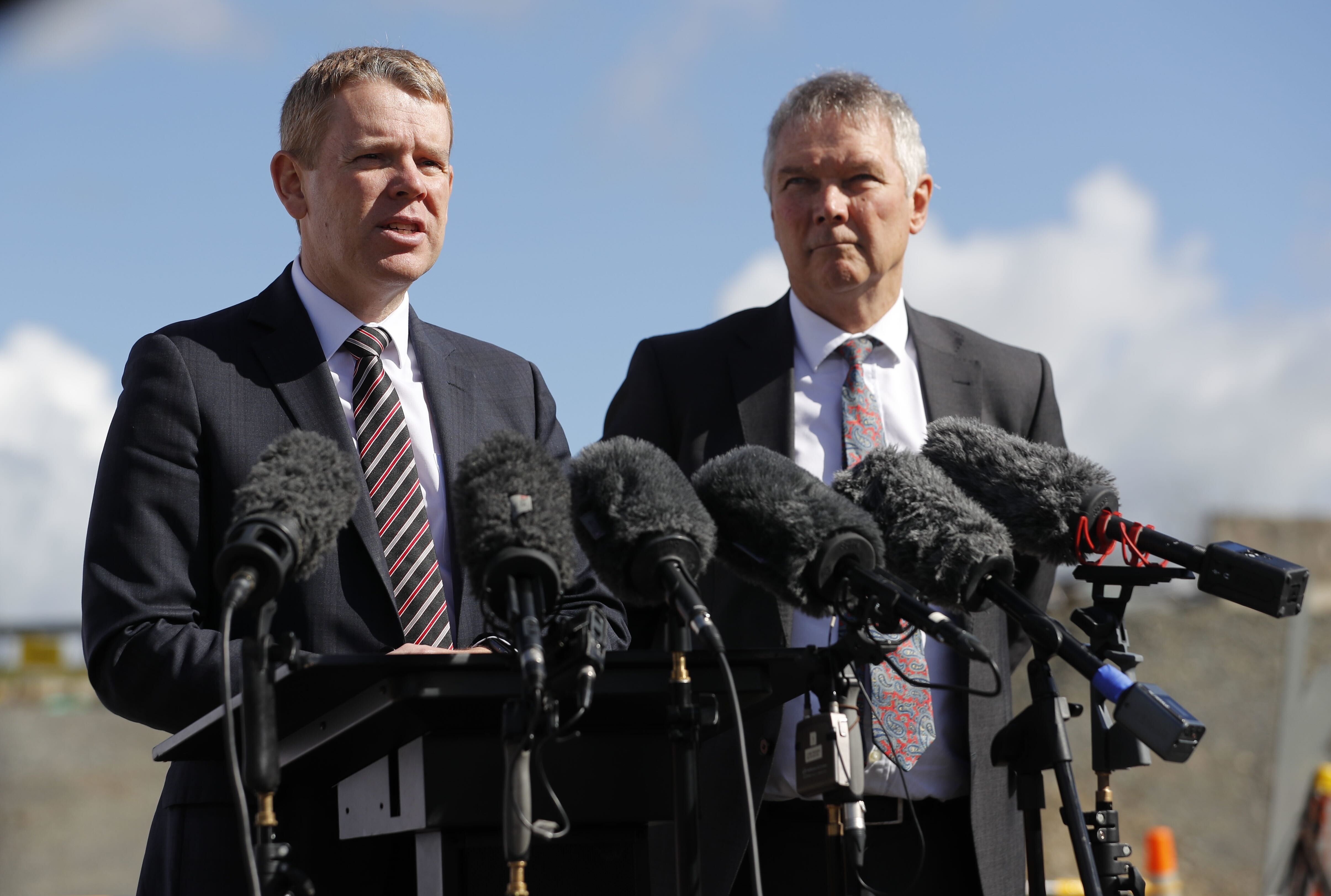Former Revenue Minister David Parker (right) has advocated for a wealth tax in the past. Photo / Dean Purcell