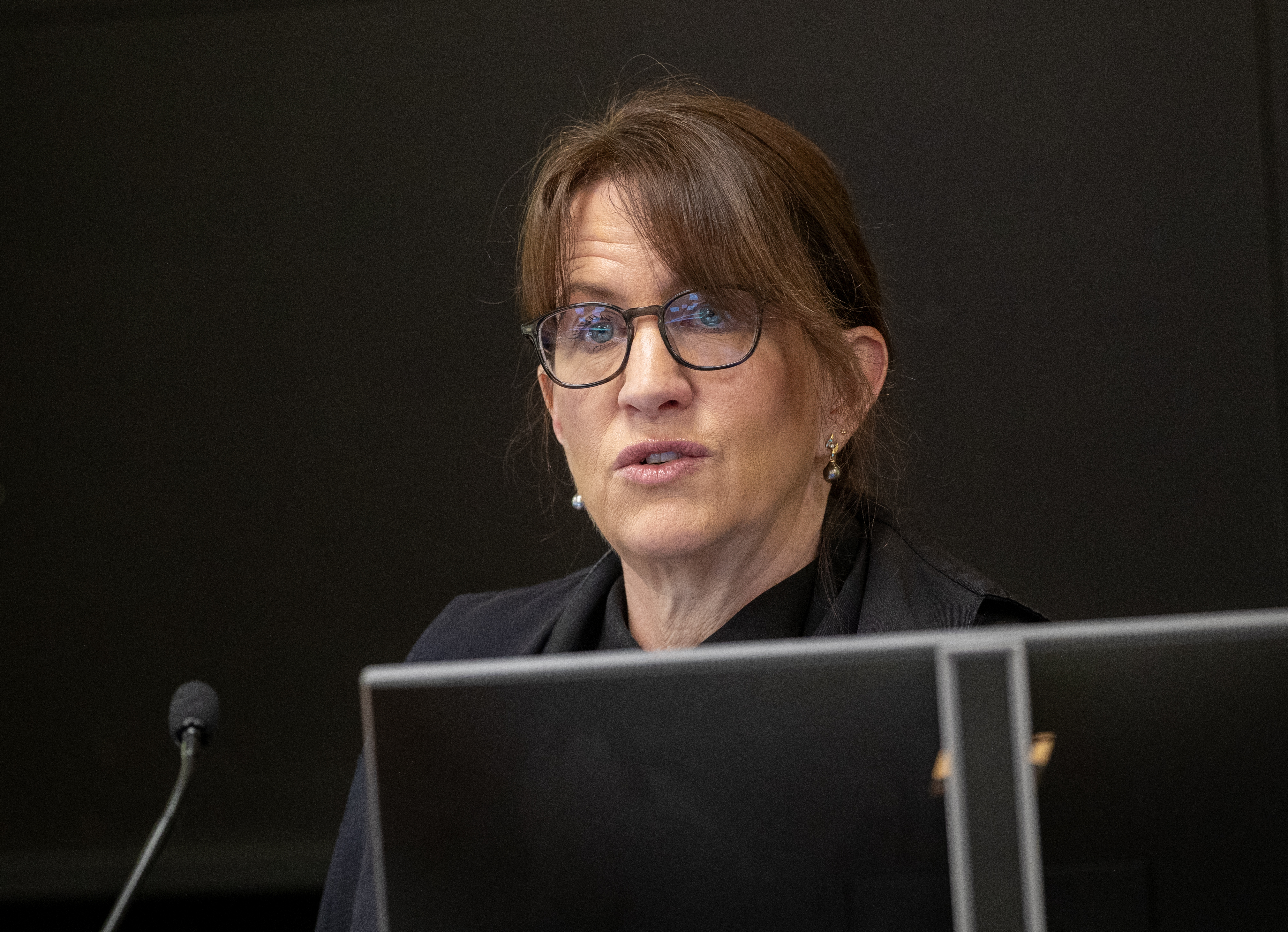 Justice Rebecca Edwards in the Wellington High Court. Photo / Mark Mitchell