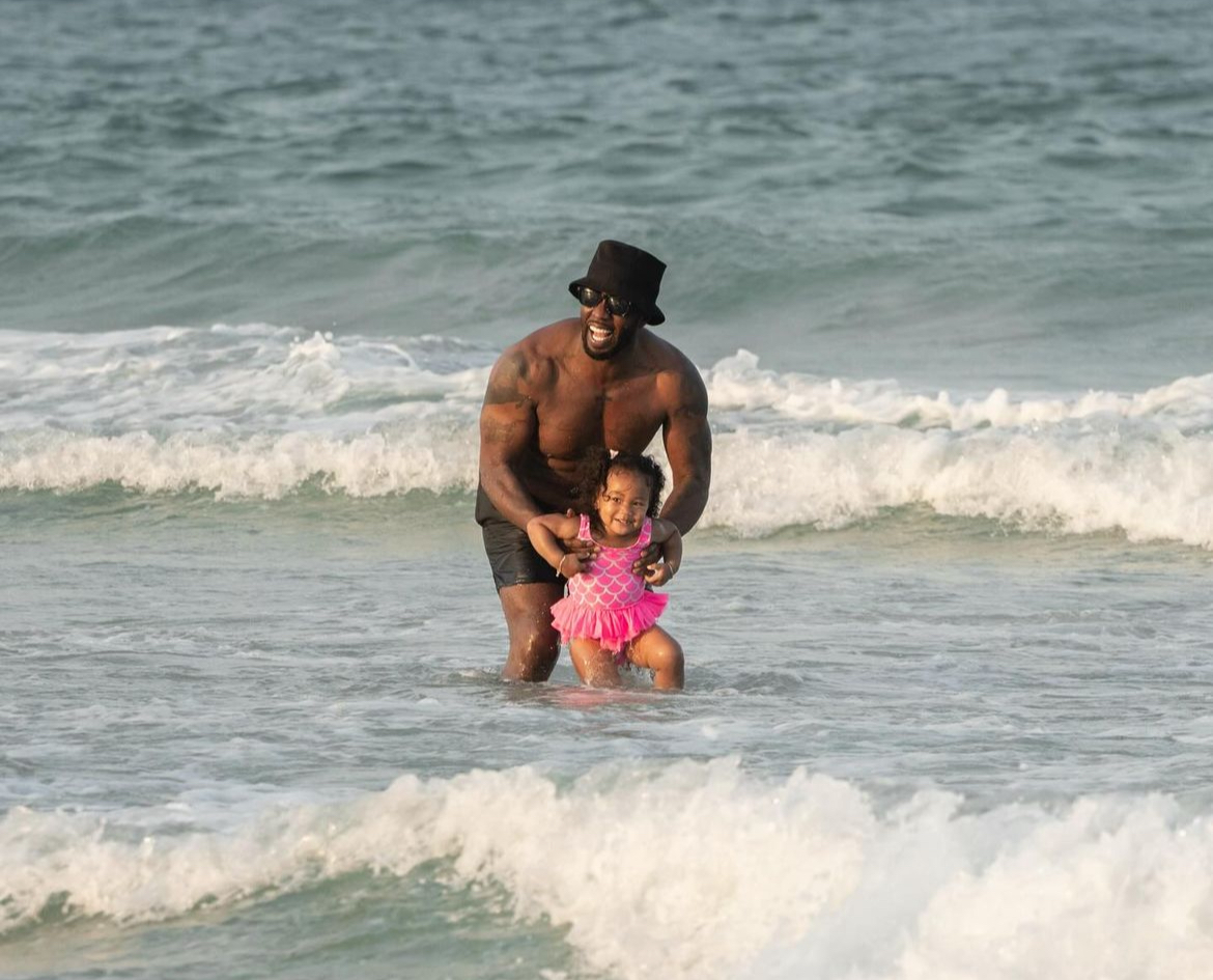 Sean Combs shared a photo with his 2-year-old daughter Love for her birthday. Photo / Instagram @diddy