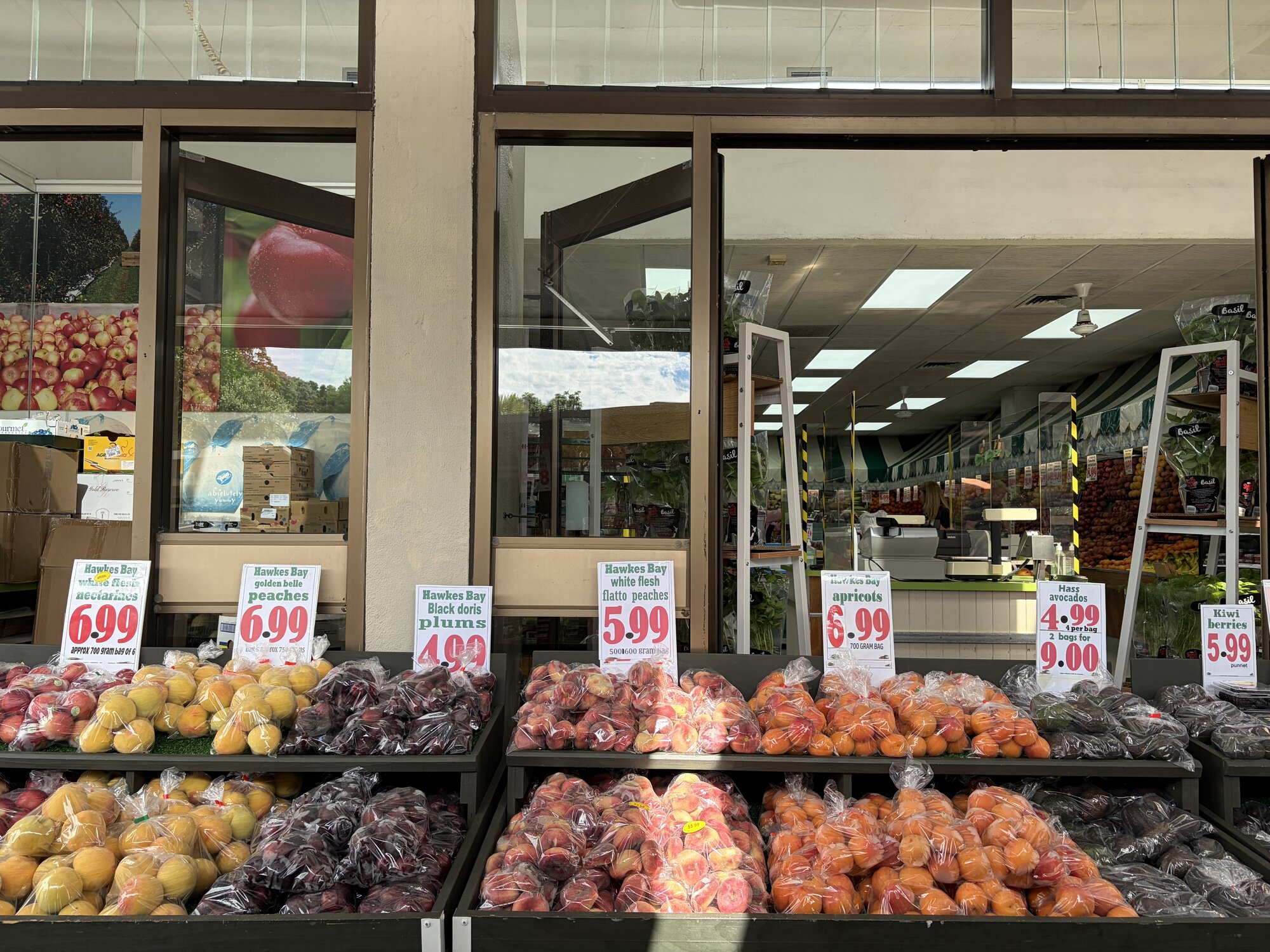 Jack Lum & Co.'s fruits.