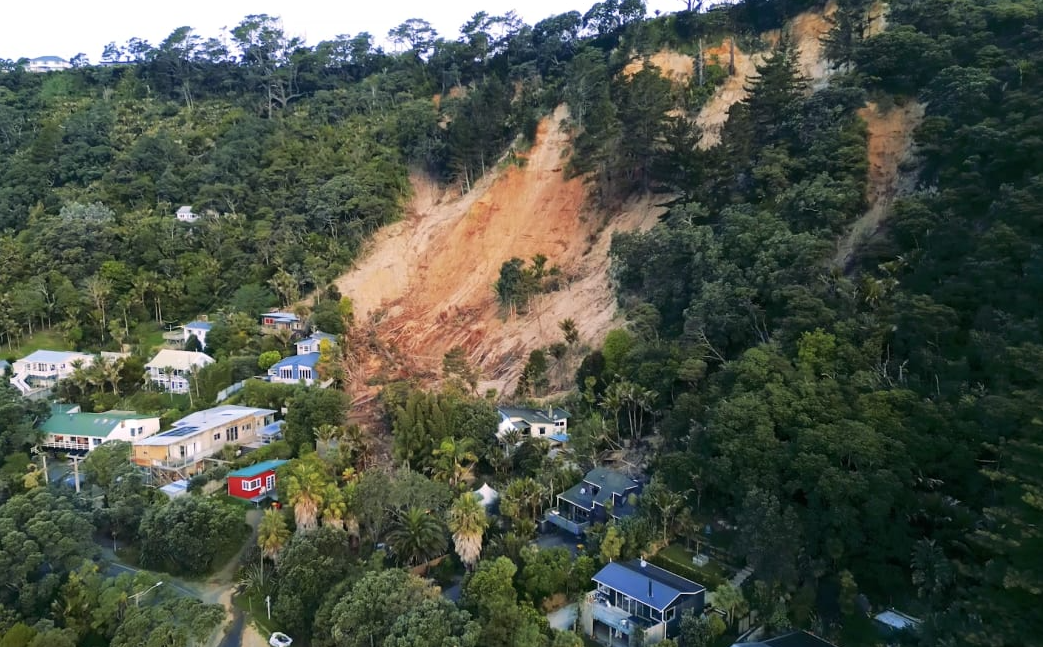 The former Government looked at ways of measuring and publishing the cost of climate change. Photo / RNZ