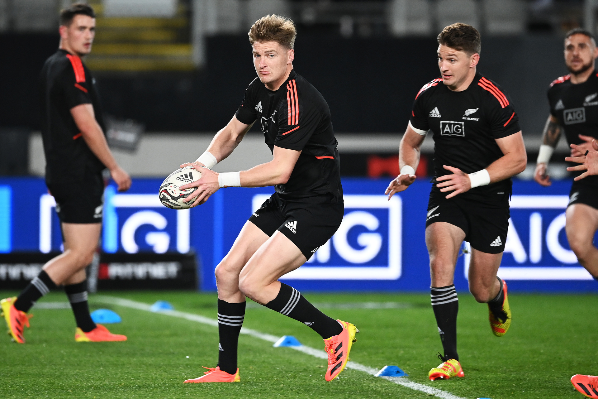 NZR are obligated to give 36.5 per cent of their income to the professional players. Photo / Photosport