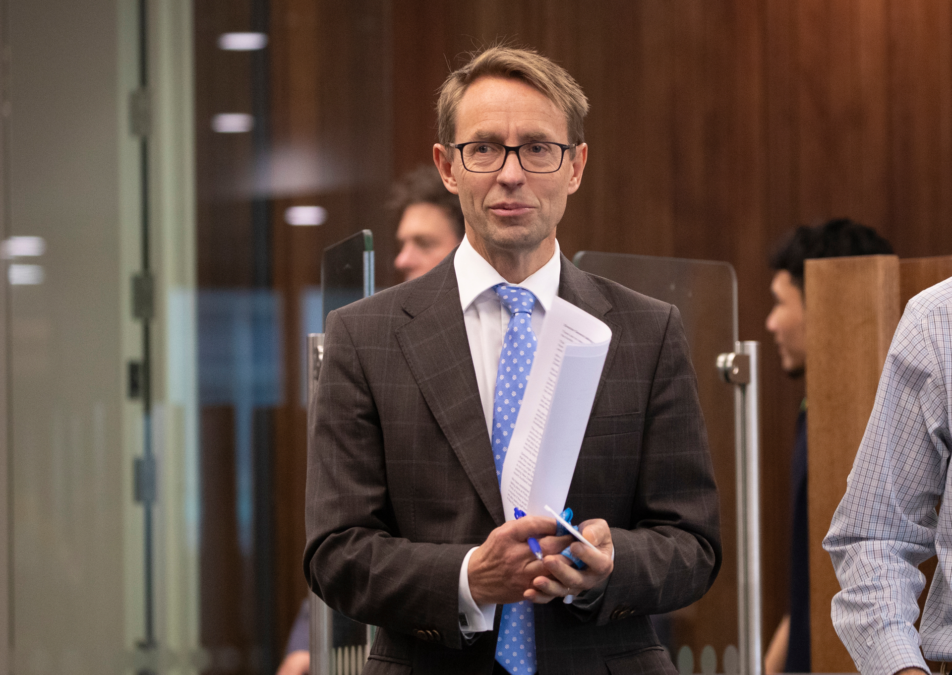 Director-general of health Ashley Bloomfield says Auckland DHB clinicians made their own call about accepting and treating the UN official with Covid-19 from Fiji. Photo / Mark Mitchell