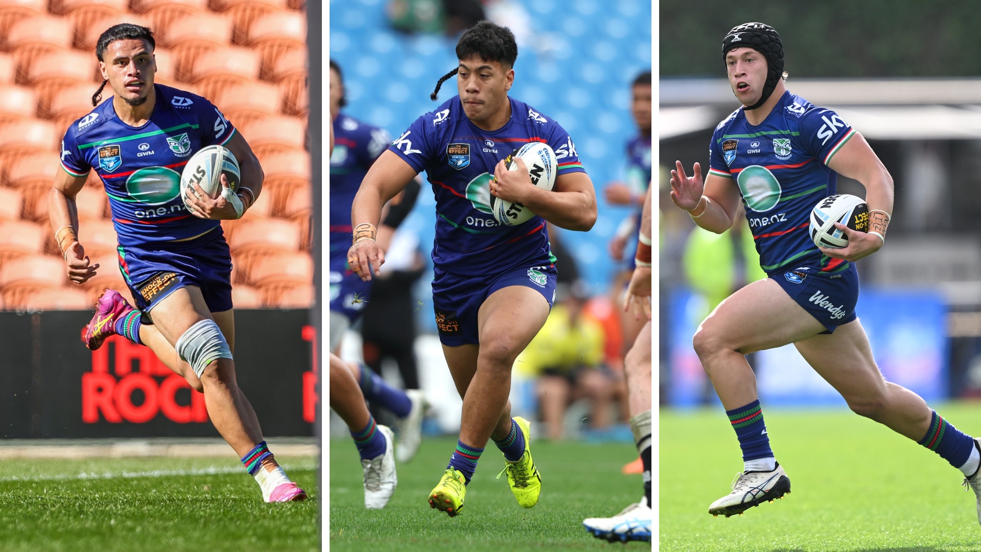 A host of rookies have been named in the Warriors extended squad to face the Sharks on Saturday. Photo / Photosport