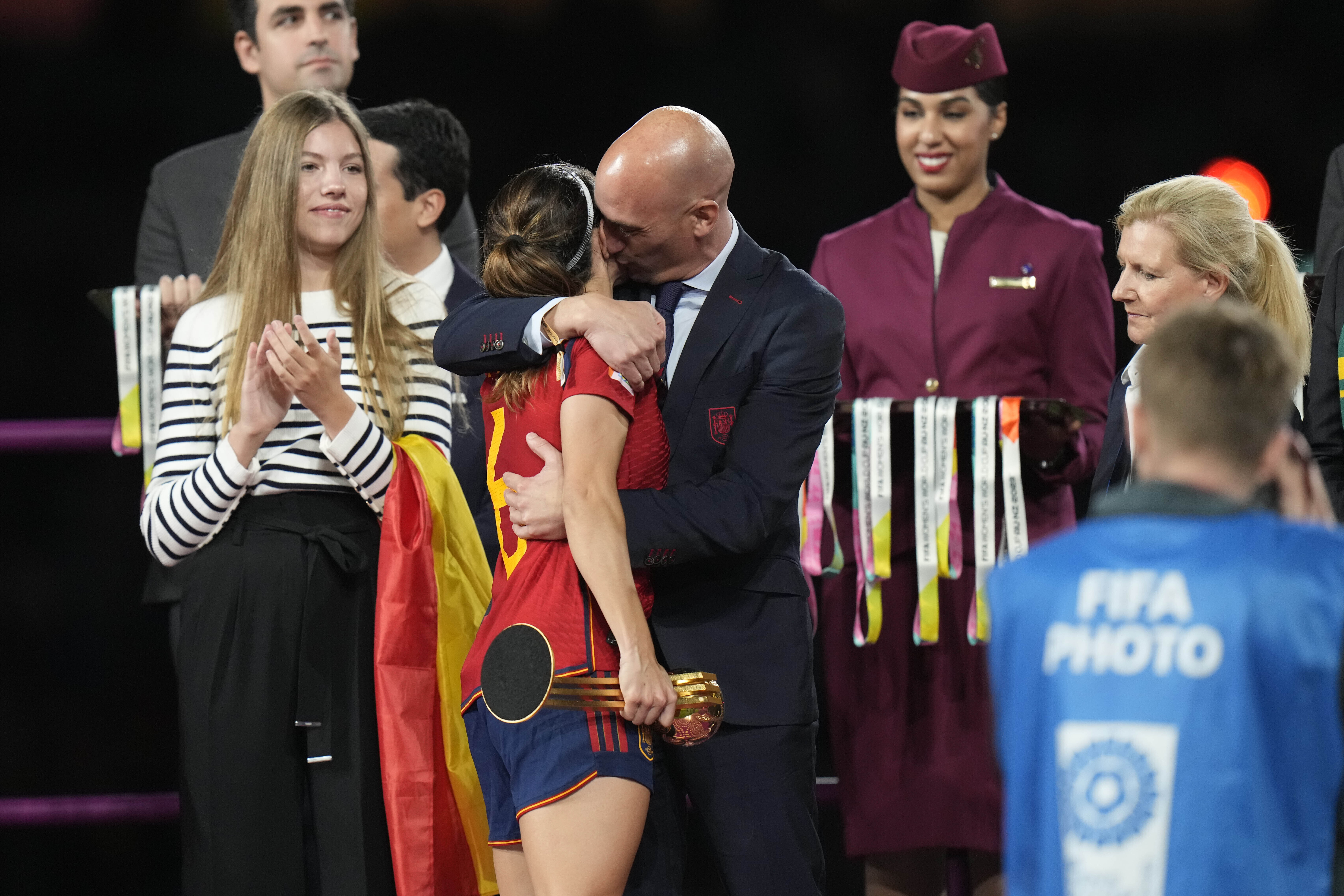 Spain has condemned inappropriate World Cup kiss. Can it now reckon with  sexism in soccer? - WHYY