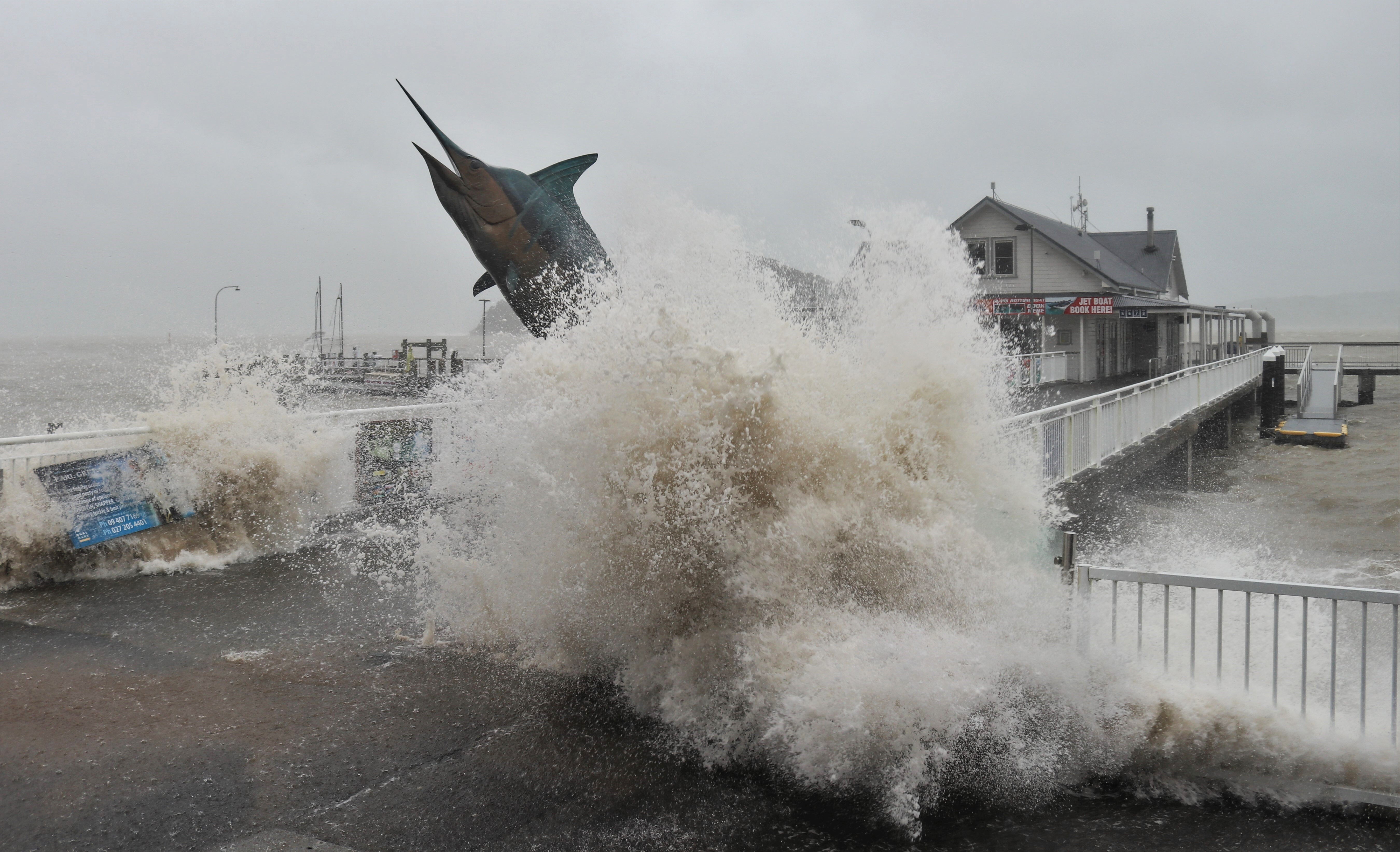 Cyclone Gabrielle caused havoc across the region. Photo / Peter de Graaf