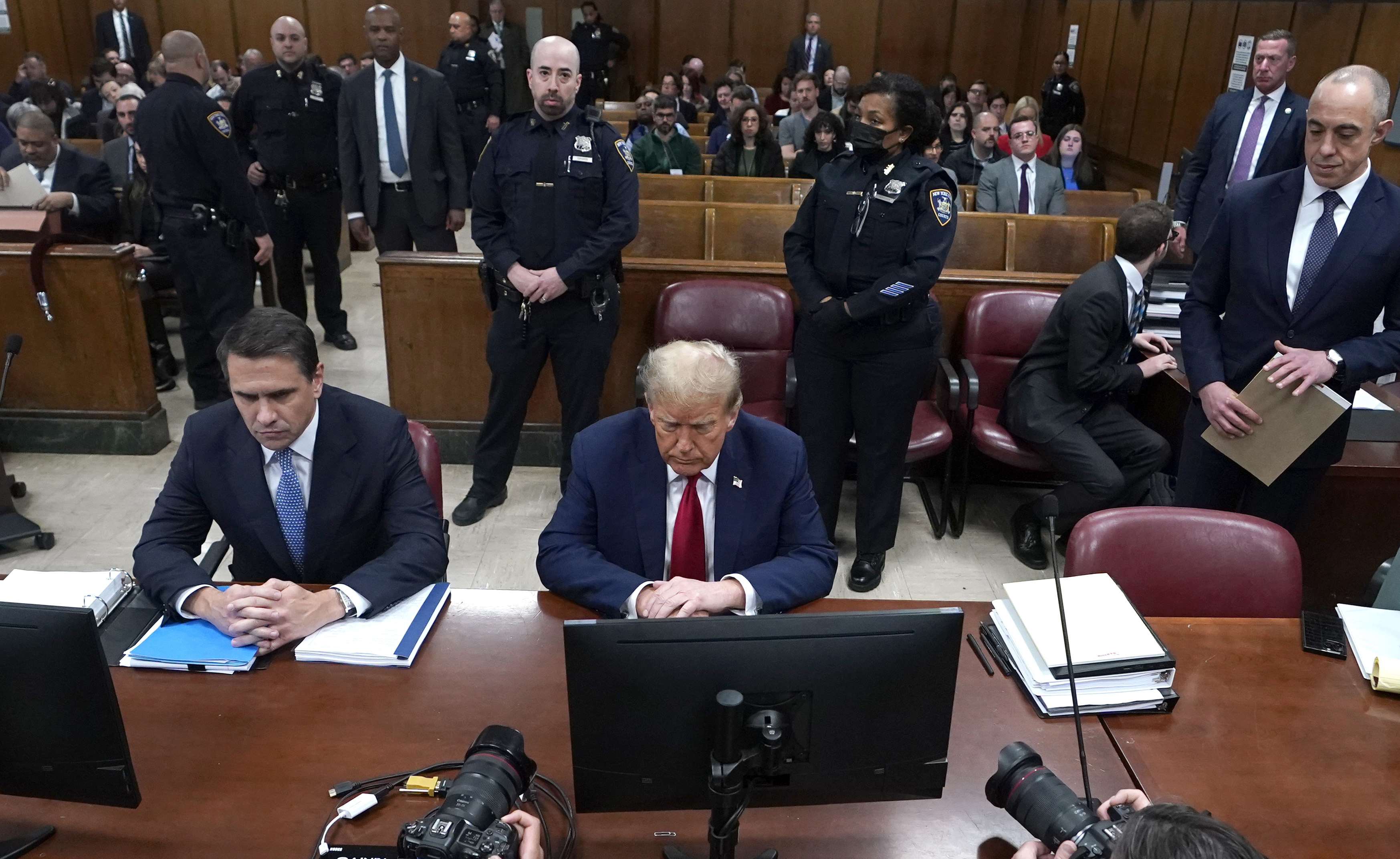 Centering on allegations Trump falsified his company's records to conceal the nature of hush-money reimbursements, it's the first criminal trial of a former president and the first of Trump's four indictments to go to trial. Photo / AP