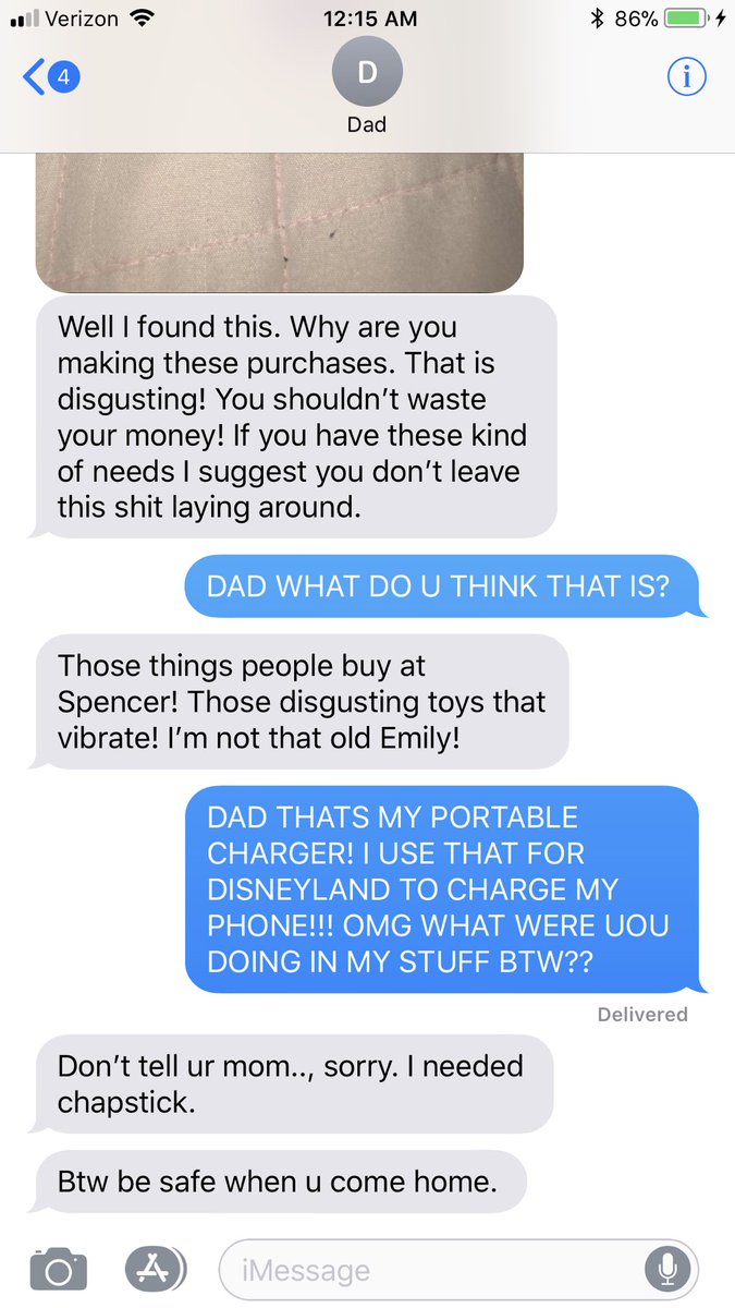 Teen shares most awkward father-daughter text exchange ever - NZ Herald