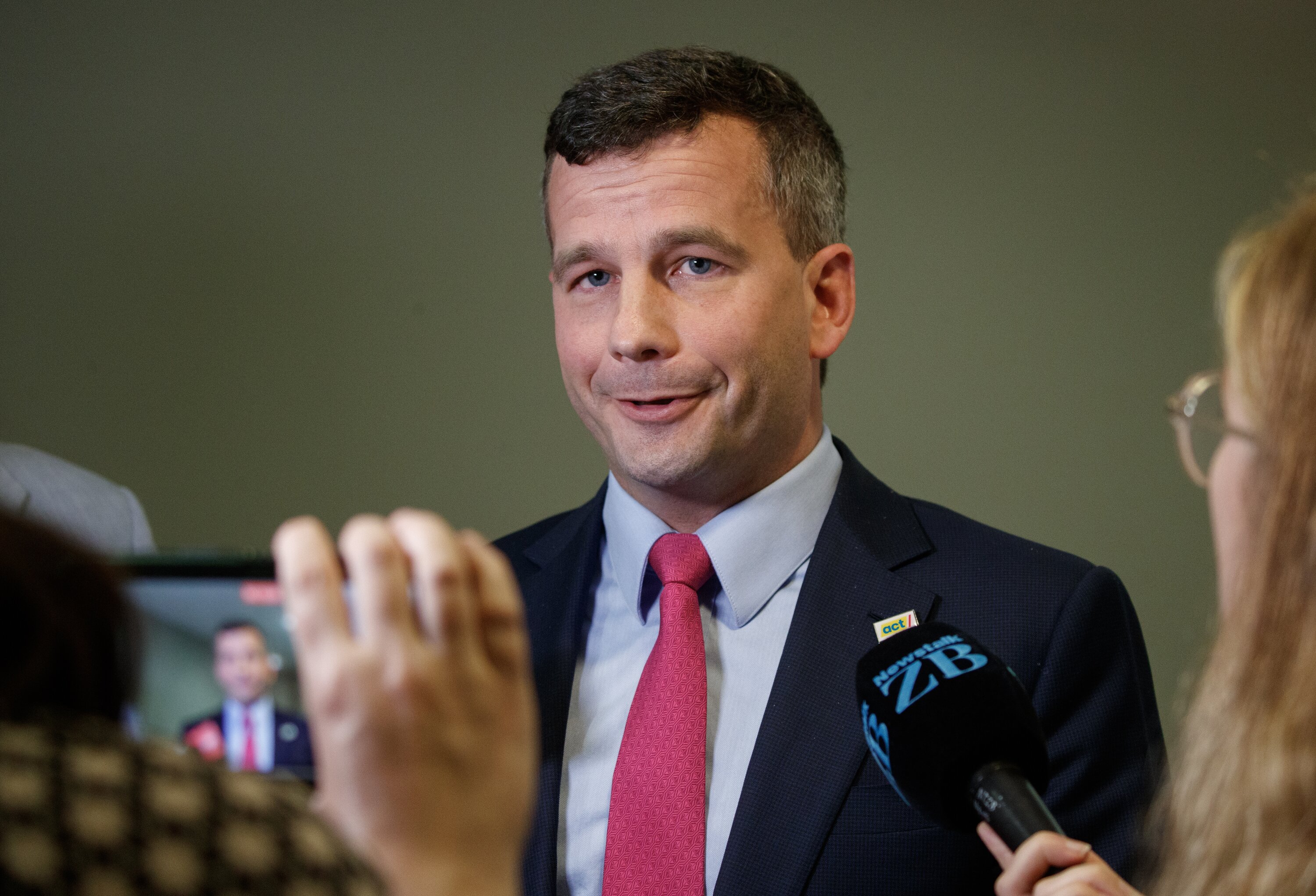 David Seymour's Act Party isn't in favour of National's Member's Bill. Photo / Mark Mitchell