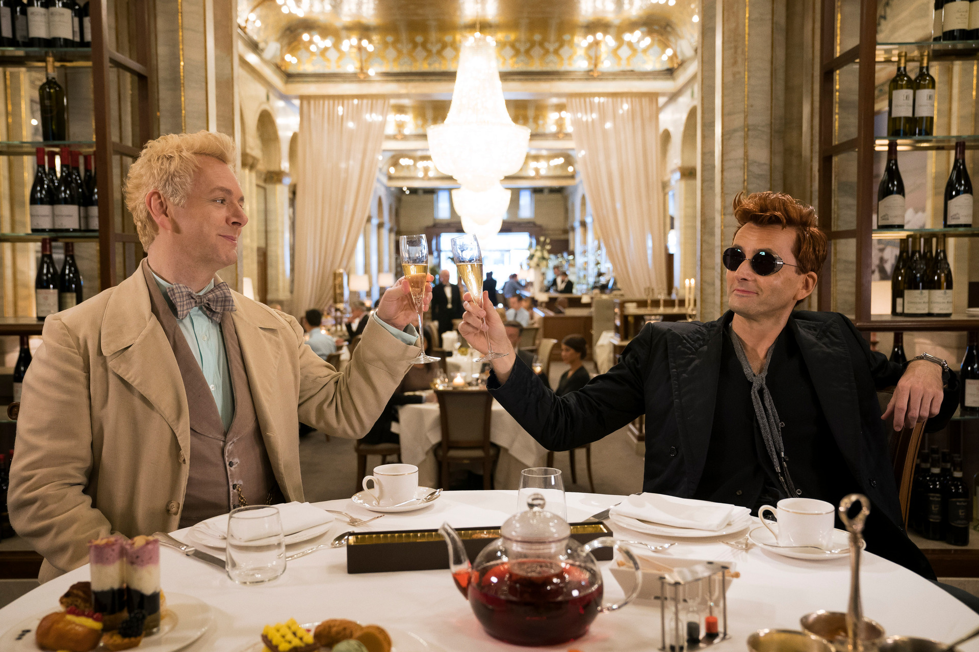 Michael Sheen and David Tennant are on a mission to save the world. 
