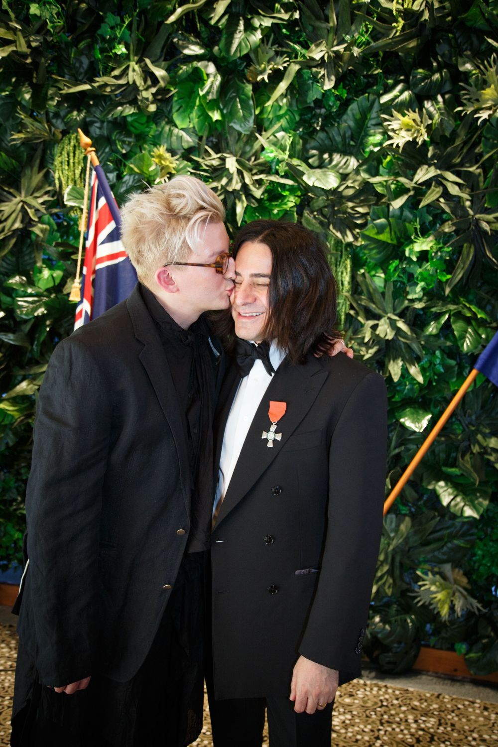 Danny, right, and his husband, Ryland Wood. Photo / Supplied