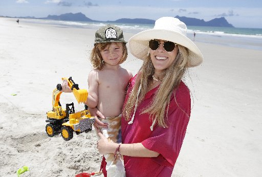 Auckland-based mum Nicole with her son, Bodie, 4. Photo / Mike Cunningham