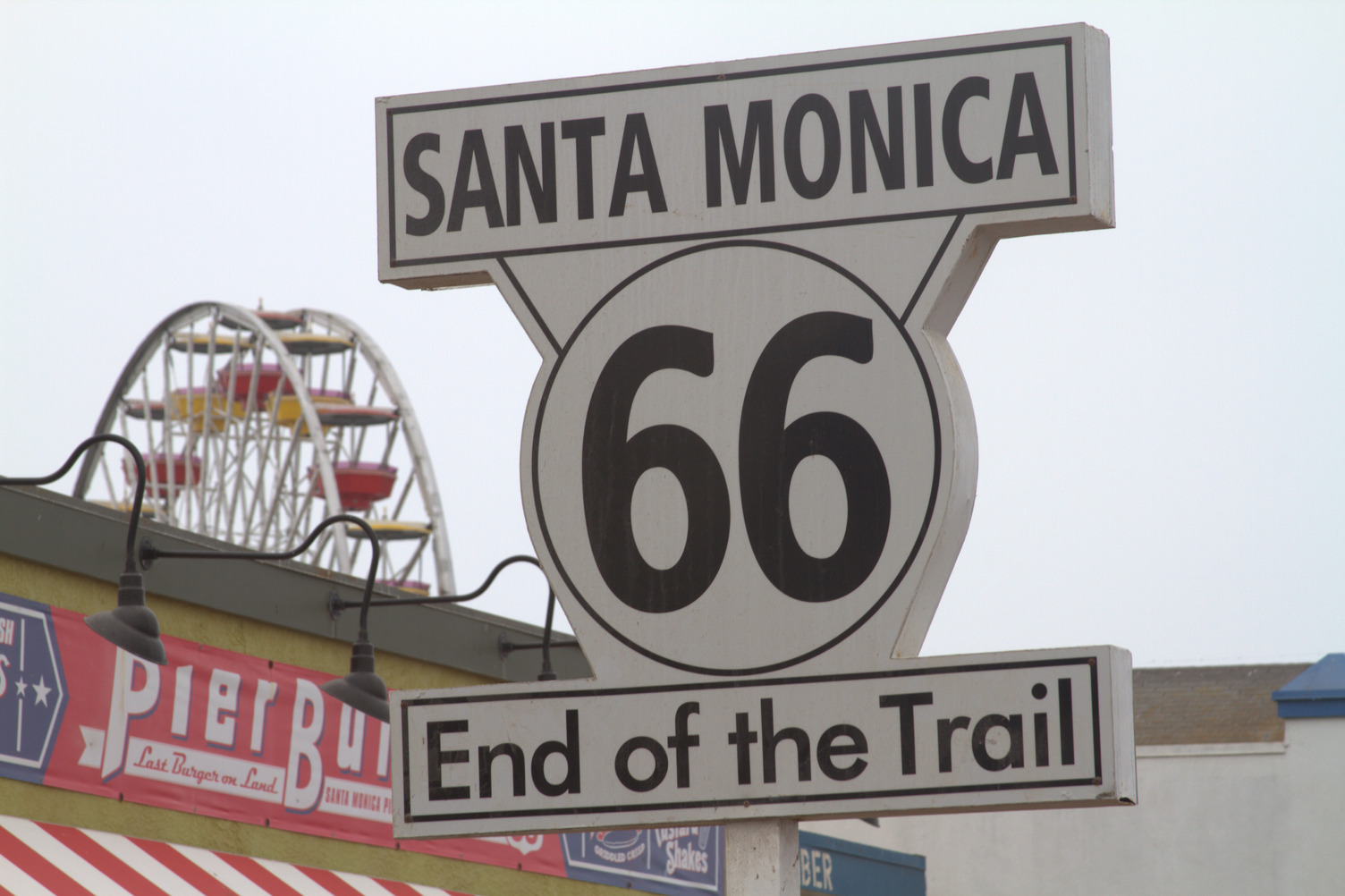 End of the Road: Los Angeles' Santa Monica Beach is at the end of Route 66. Photo / Brand USA