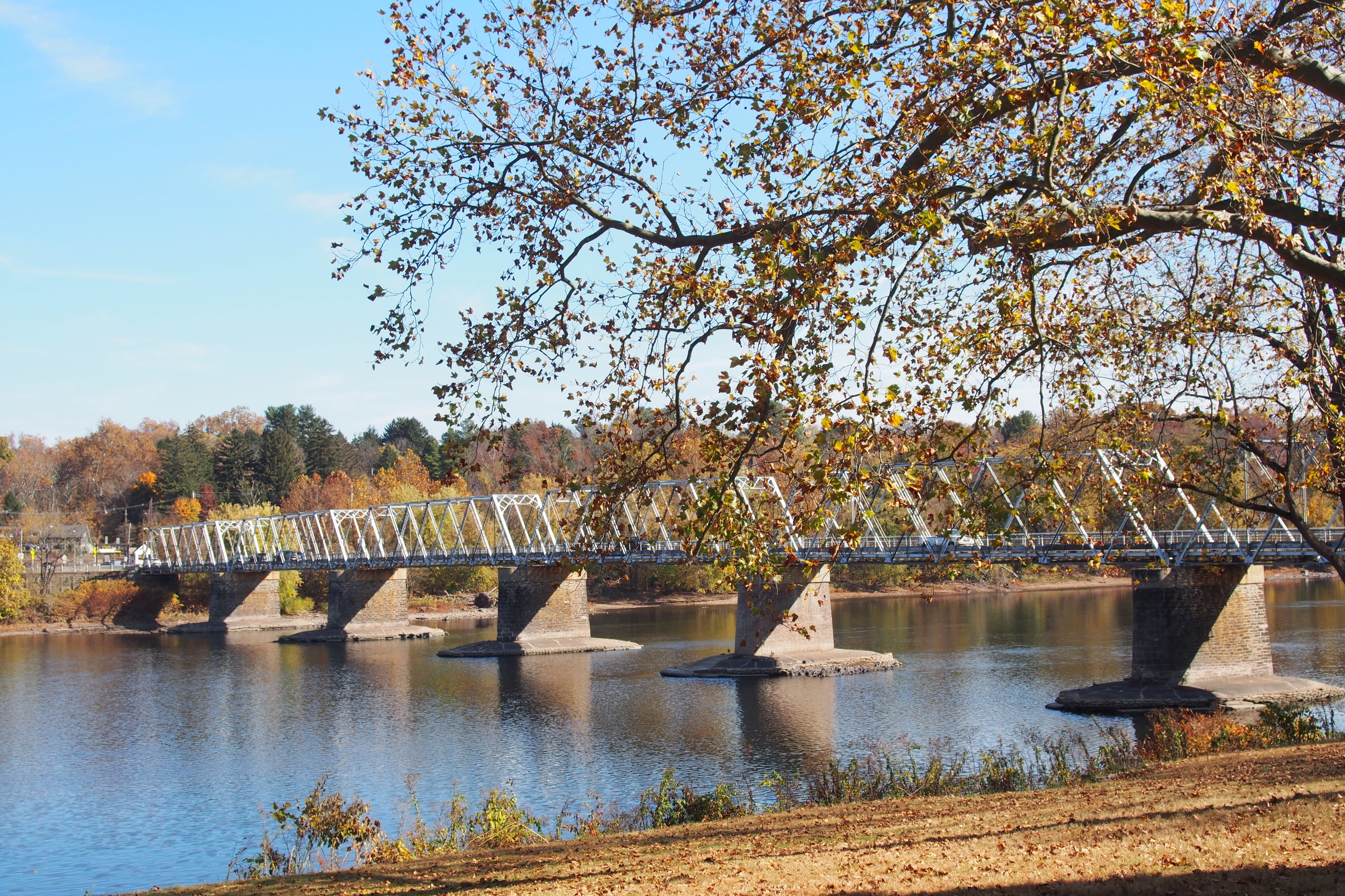 Washington Crossing on the border between Philadelphia and New Jersey. Photo / Thomas Coughlan